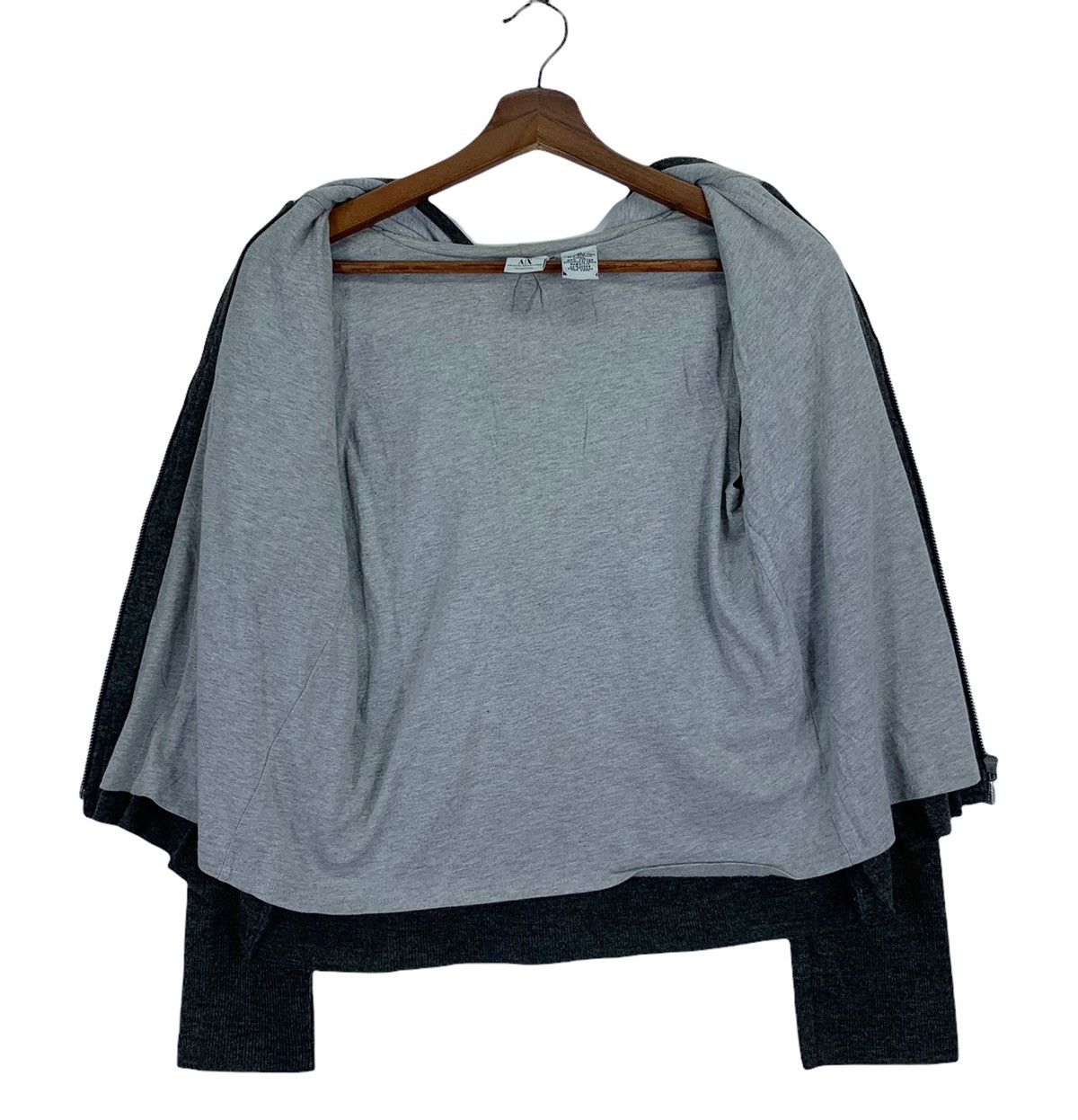 Armani × Armani Collezioni × Armani Exchange Vintage Armani Exchange Hoodie Sweater Size US M / EU 48-50 / 2 - 11 Thumbnail