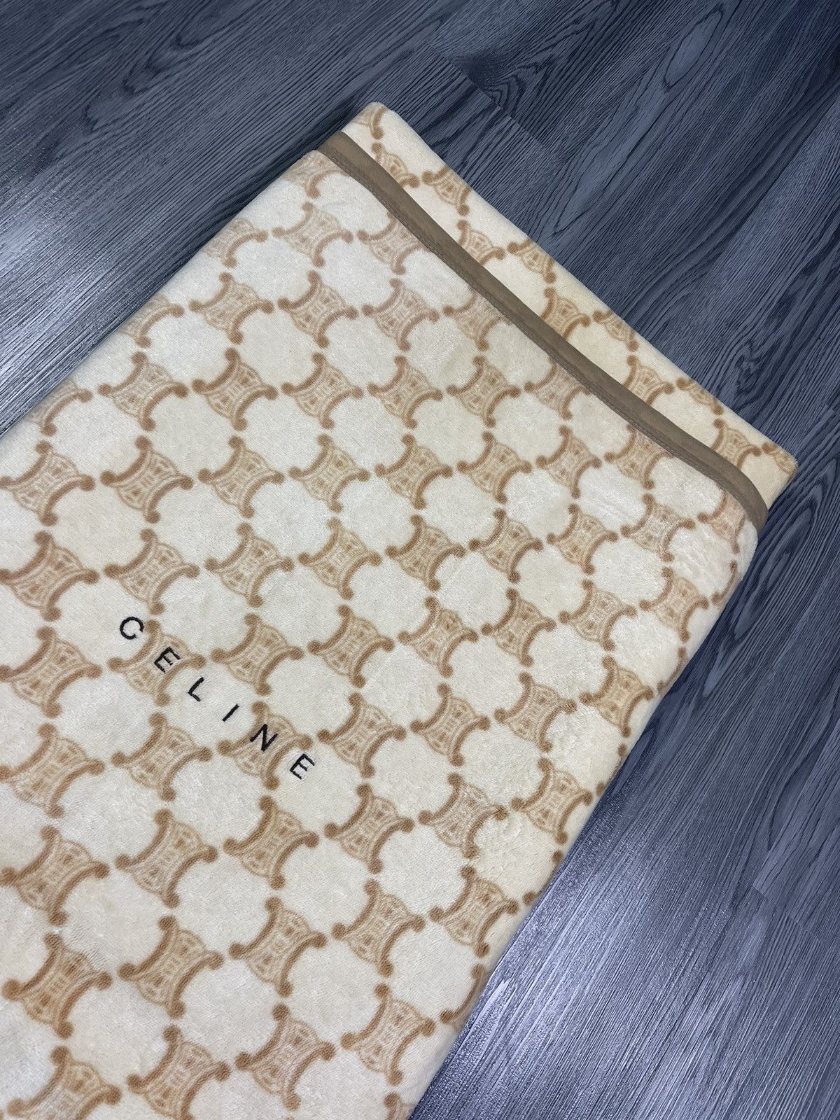Celine Celine Monogram Single bed Blanket Size ONE SIZE - 2 Thumbnail