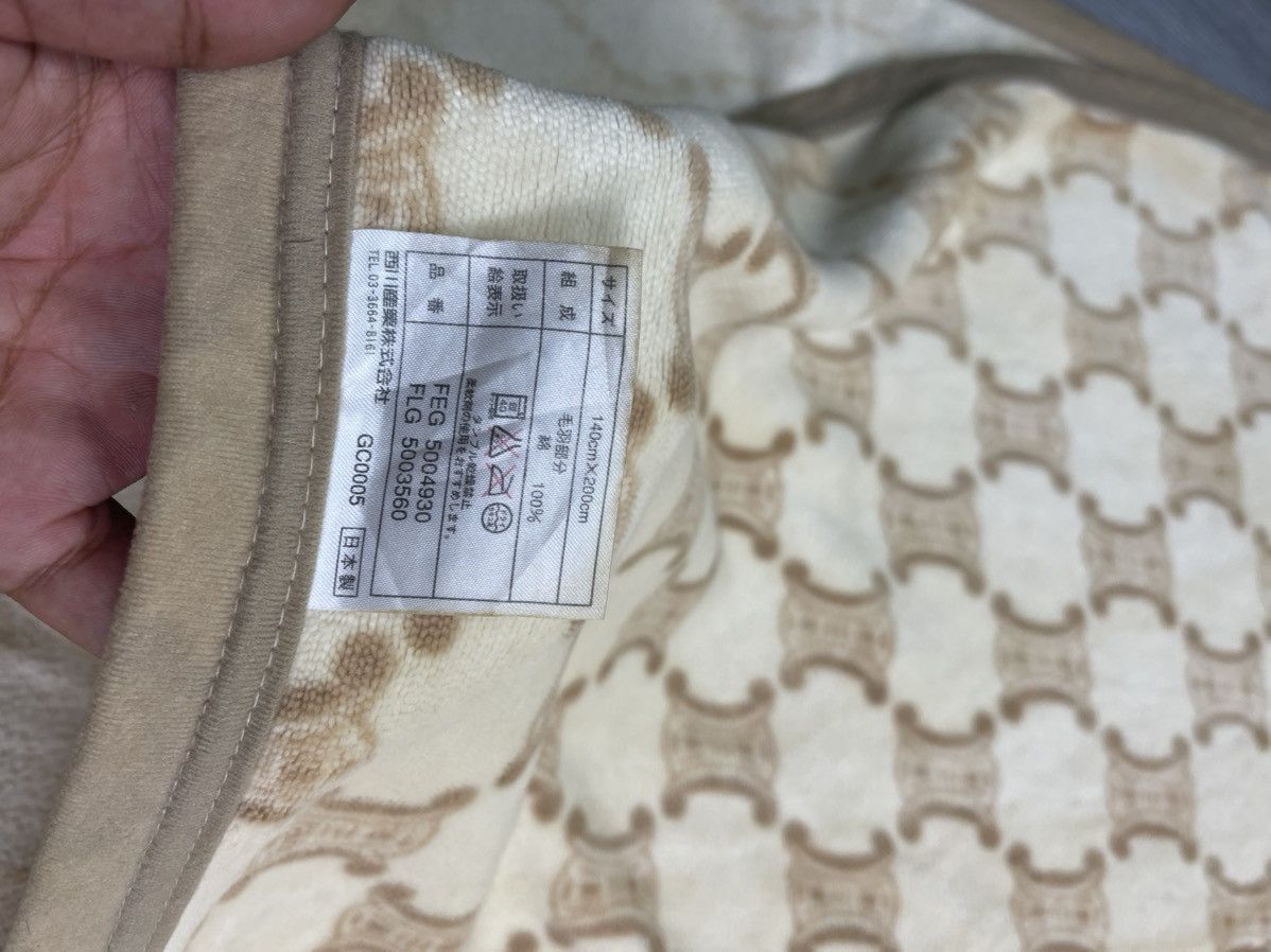 Celine Celine Monogram Single bed Blanket Size ONE SIZE - 5 Thumbnail
