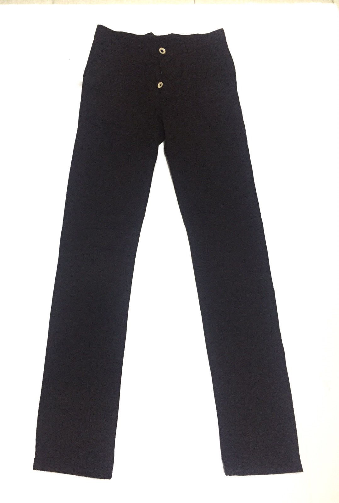 Lanvin LANVIN Paris black cotton trousers pants authentic - Size US 29 - 1 Thumbnail
