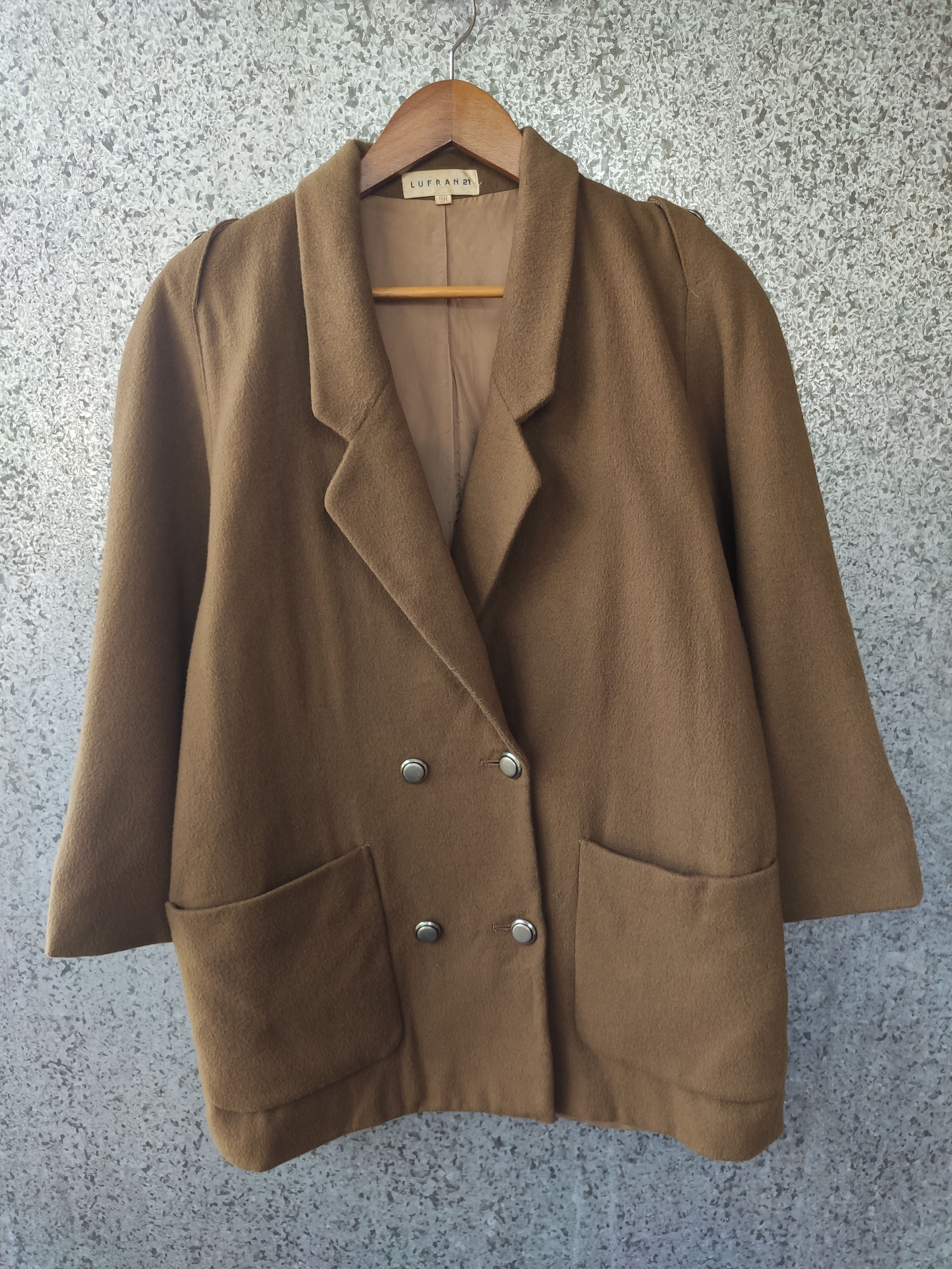 Japanese Brand Lufran 21 coat wool jacket Size US M / EU 48-50 / 2 - 1 Thumbnail