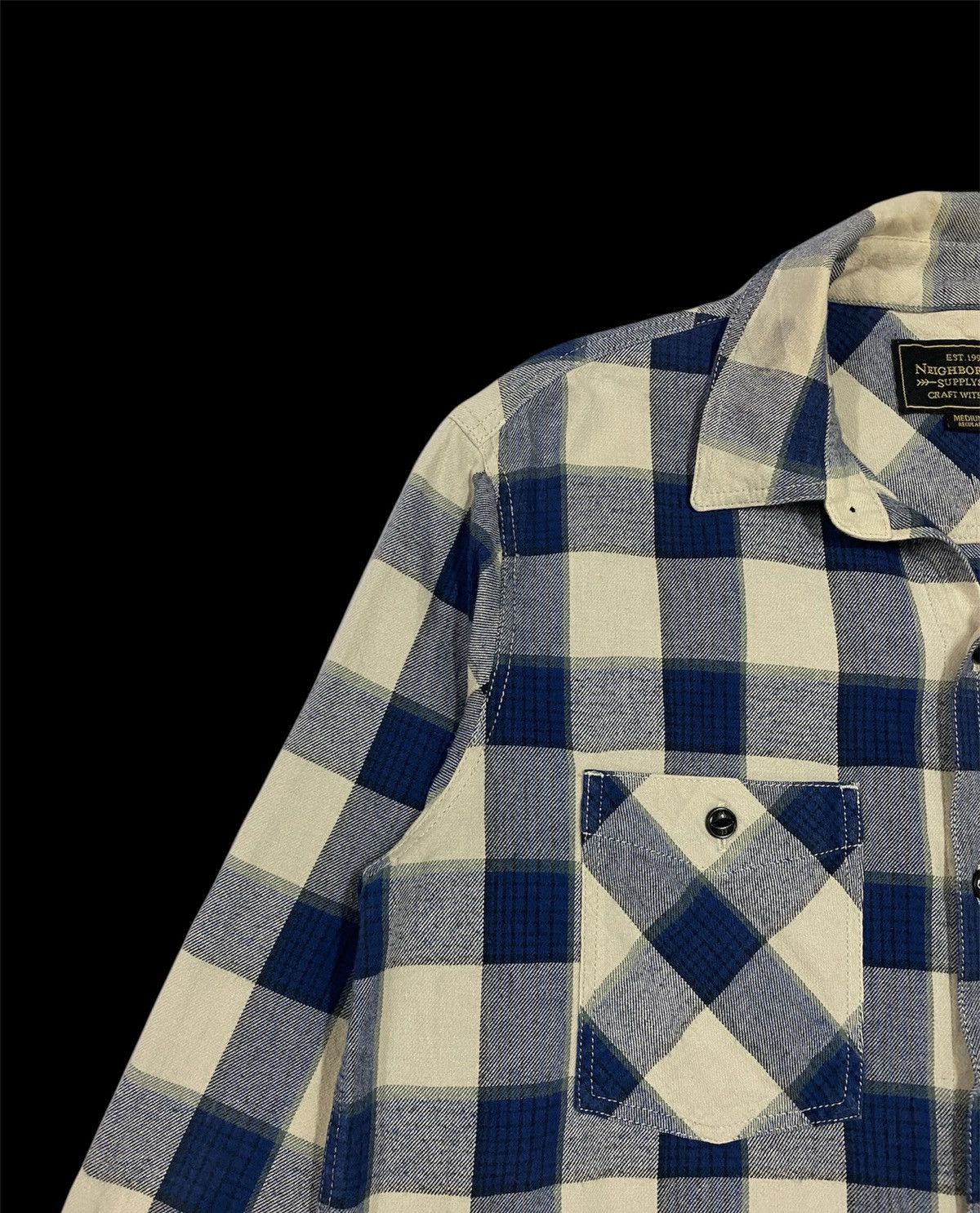 Neighborhood × Wtaps Neighborhood Craft With Pride Logger Flannel Tartan Size US M / EU 48-50 / 2 - 9 Thumbnail