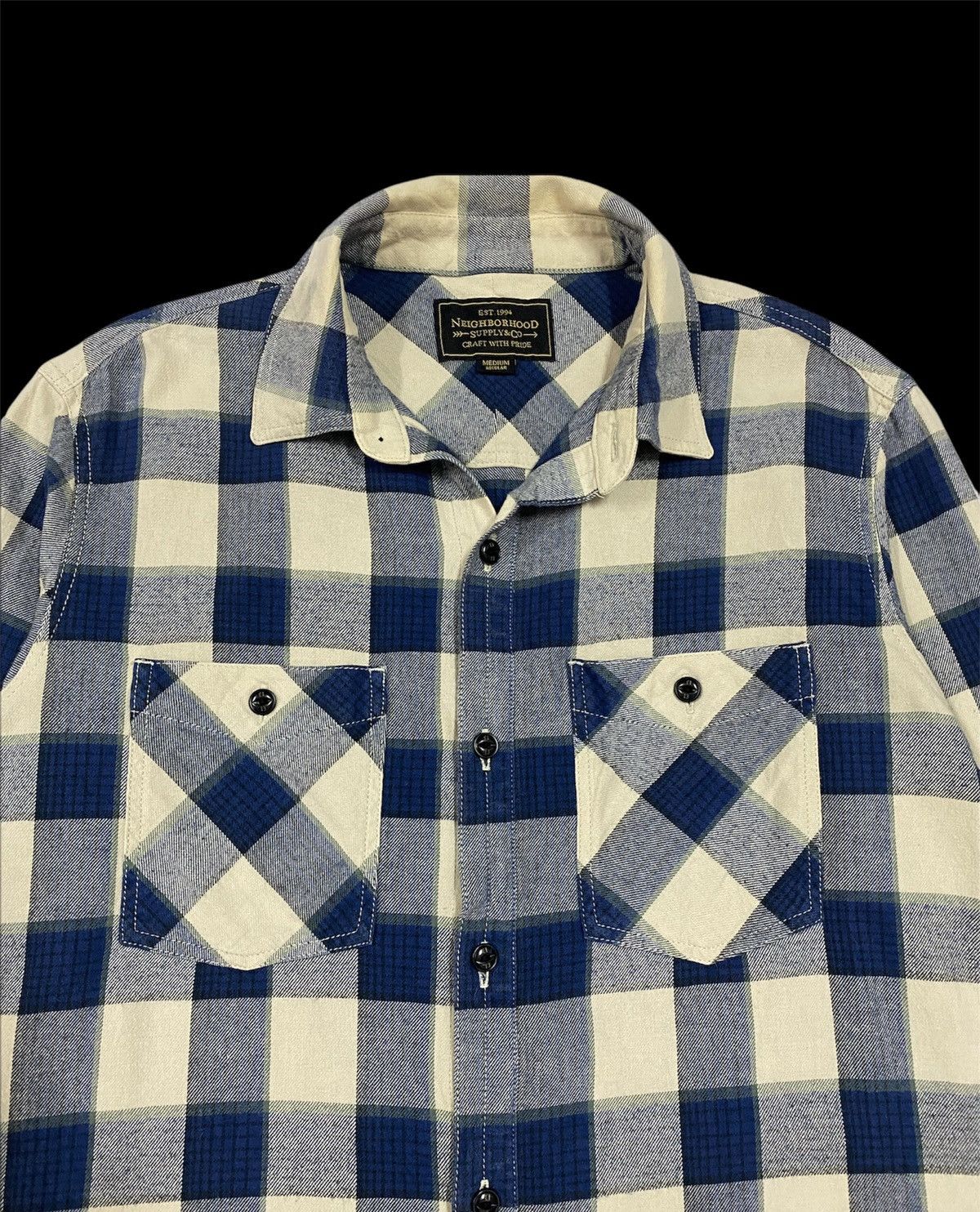 Neighborhood × Wtaps Neighborhood Craft With Pride Logger Flannel Tartan Size US M / EU 48-50 / 2 - 4 Thumbnail