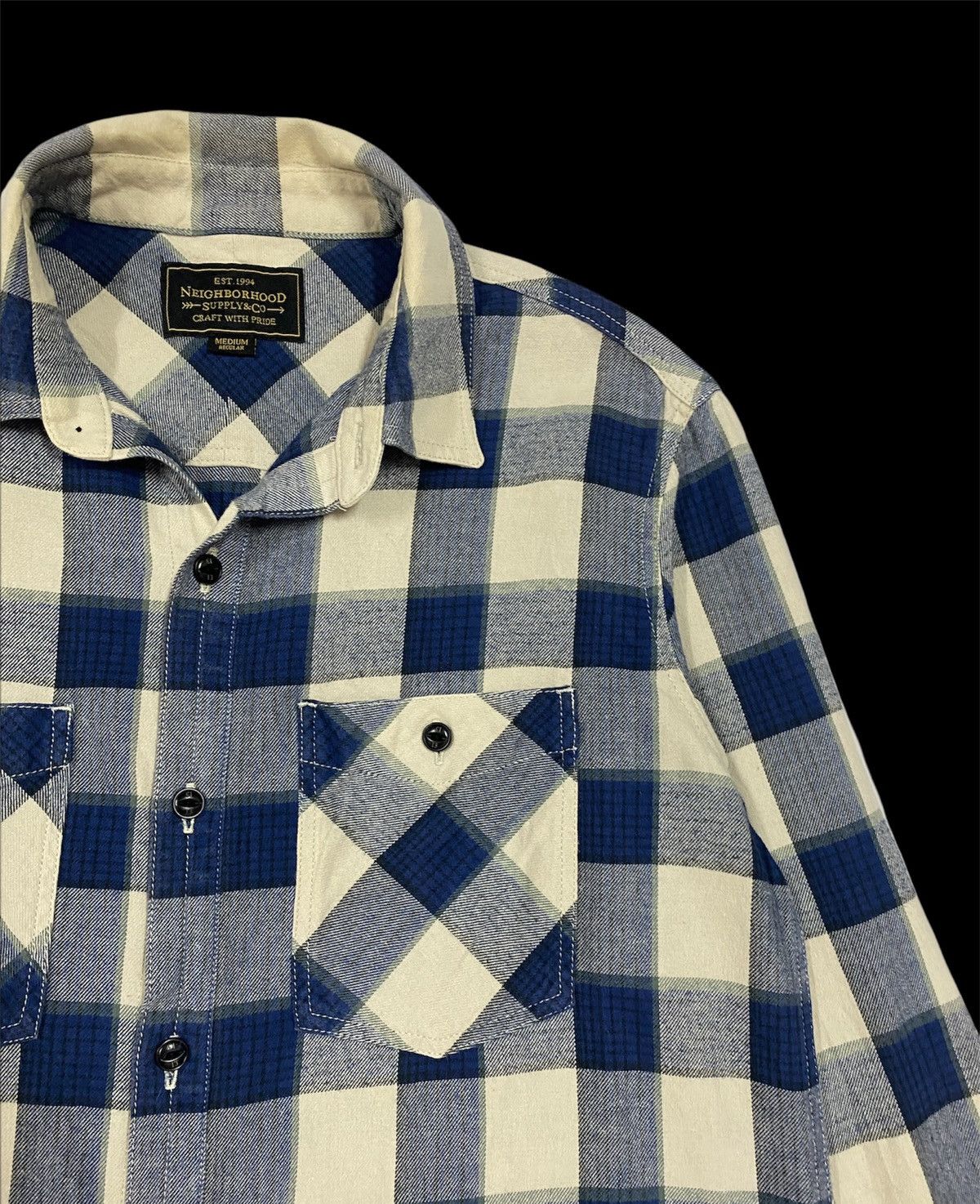 Neighborhood × Wtaps Neighborhood Craft With Pride Logger Flannel Tartan Size US M / EU 48-50 / 2 - 10 Thumbnail