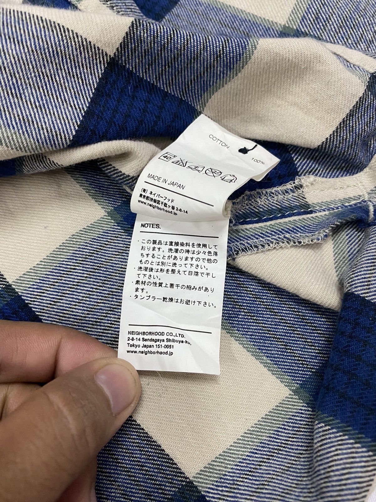 Neighborhood × Wtaps Neighborhood Craft With Pride Logger Flannel Tartan Size US M / EU 48-50 / 2 - 17 Thumbnail