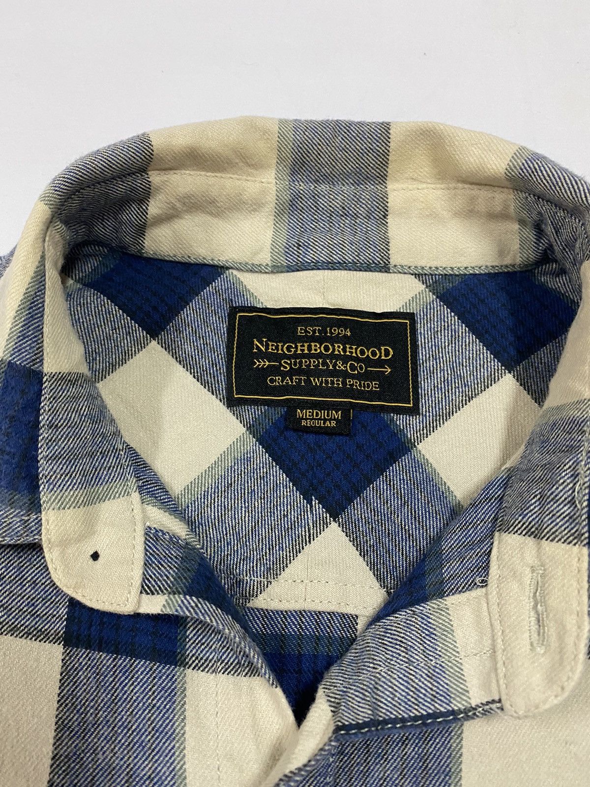 Neighborhood × Wtaps Neighborhood Craft With Pride Logger Flannel Tartan Size US M / EU 48-50 / 2 - 15 Thumbnail