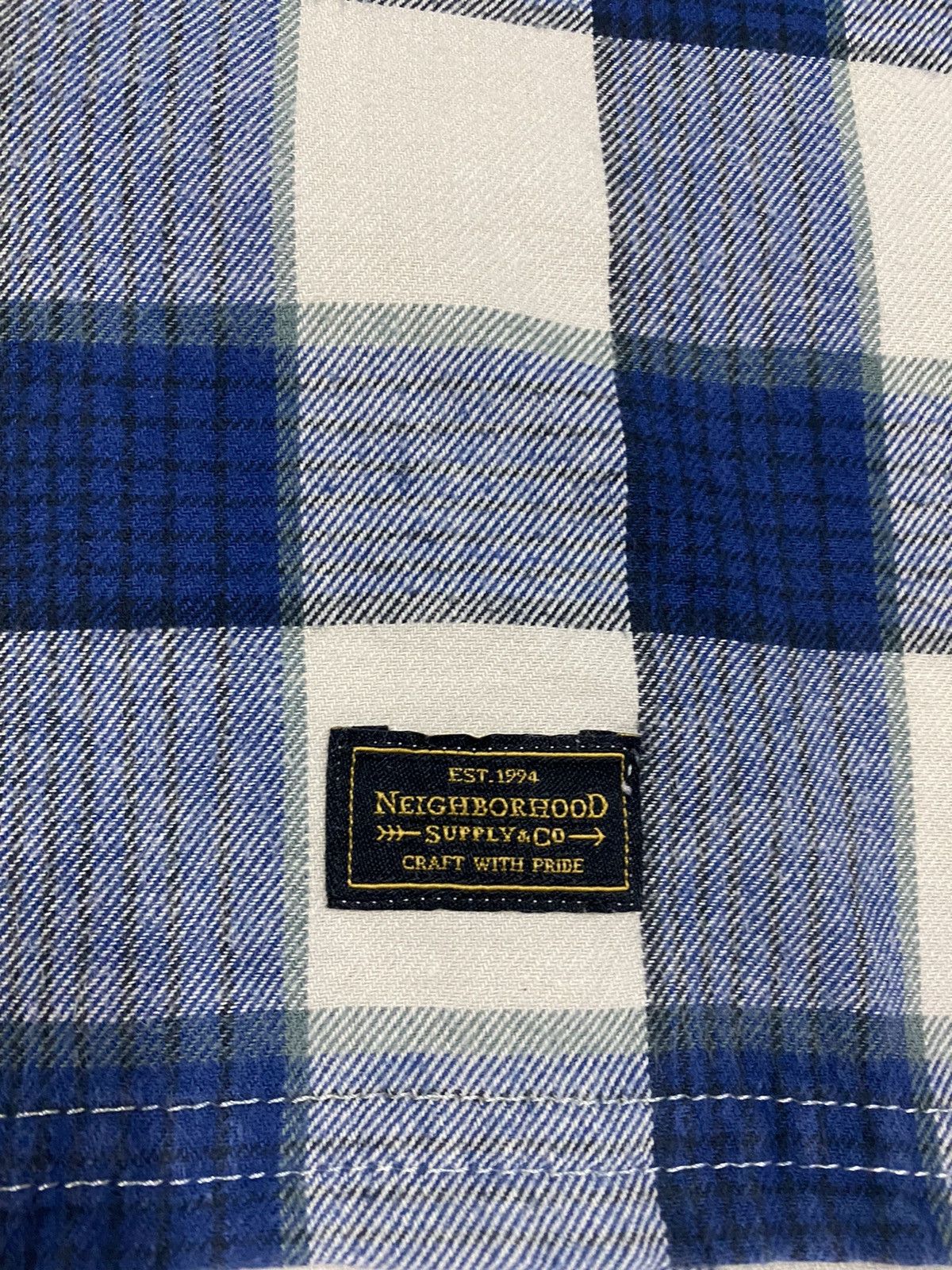 Neighborhood × Wtaps Neighborhood Craft With Pride Logger Flannel Tartan Size US M / EU 48-50 / 2 - 19 Thumbnail