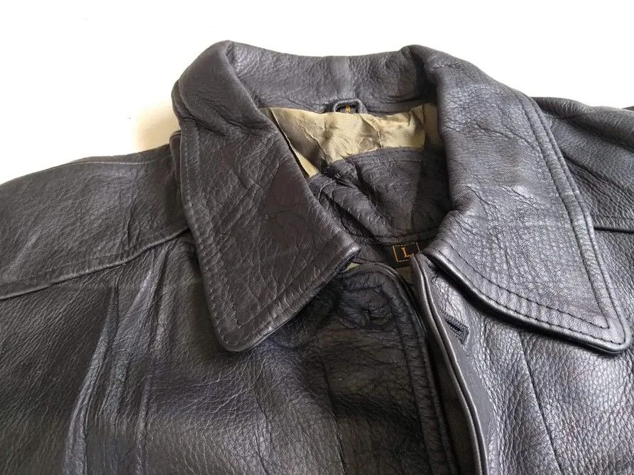 Branded Leather Vtg 90s DESIGNER MOTION PICTURE LEATHER JACKETS Size US L / EU 52-54 / 3 - 5 Thumbnail