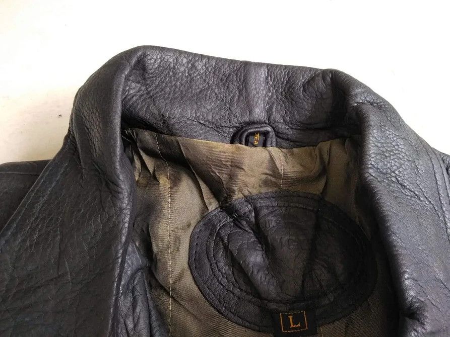 Branded Leather Vtg 90s DESIGNER MOTION PICTURE LEATHER JACKETS Size US L / EU 52-54 / 3 - 7 Thumbnail