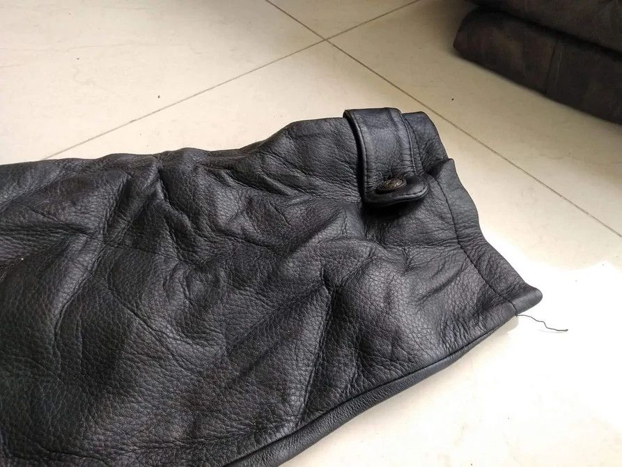 Branded Leather Vtg 90s DESIGNER MOTION PICTURE LEATHER JACKETS Size US L / EU 52-54 / 3 - 4 Thumbnail