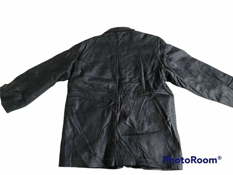 Branded Leather Vtg 90s DESIGNER MOTION PICTURE LEATHER JACKETS Size US L / EU 52-54 / 3 - 2 Thumbnail