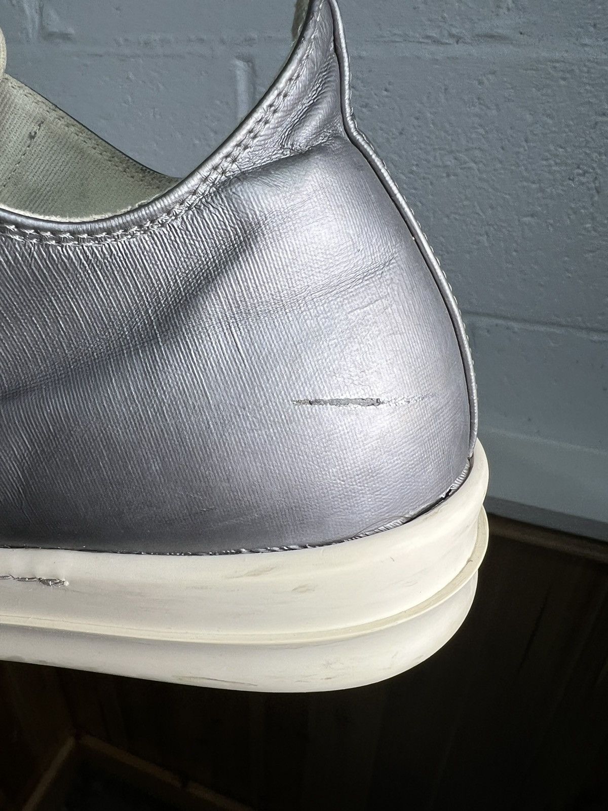 Rick Owens Rick Owens Drkshdw silver shoes Size US 10 / EU 43 - 6 Thumbnail