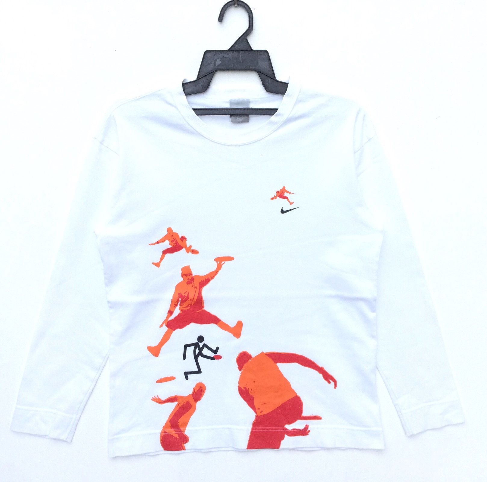 Nike Nike Swoosh Long Sleeve T-shirt | Small Size | Hype Size US S / EU 44-46 / 1 - 1 Thumbnail