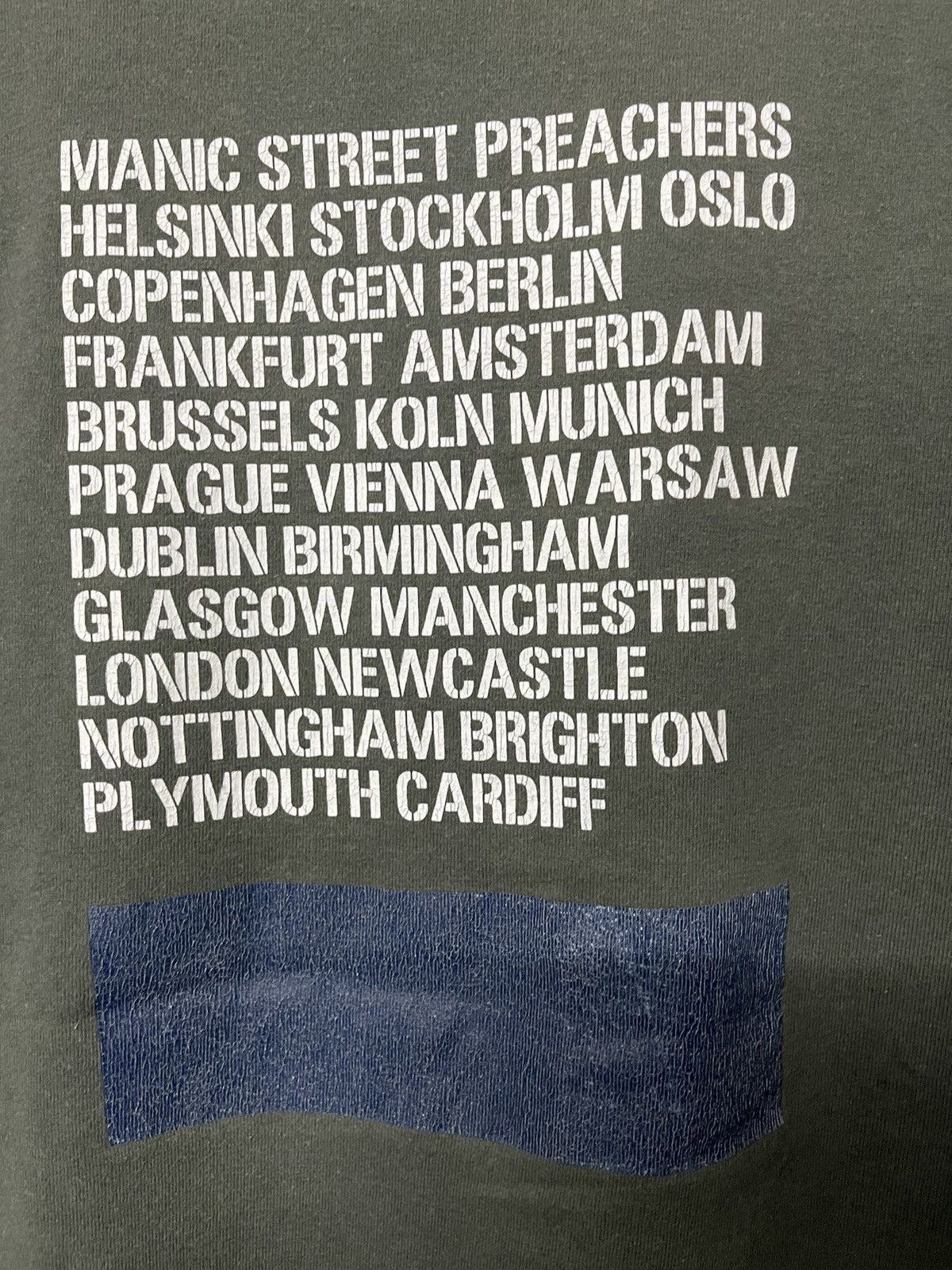 Band Tees × Vintage Vintage Manic Street Preachers Forever Delayed Sun Faded Tee Size US M / EU 48-50 / 2 - 4 Thumbnail
