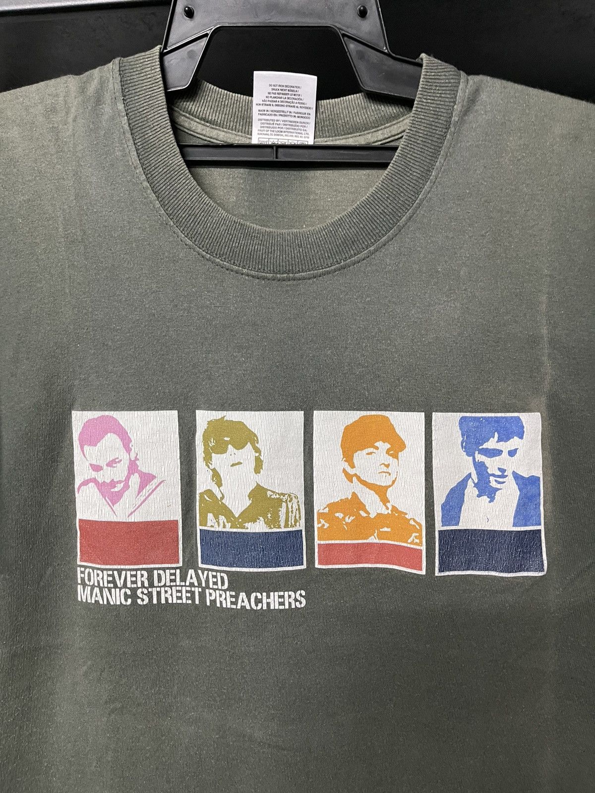 Band Tees × Vintage Vintage Manic Street Preachers Forever Delayed Sun Faded Tee Size US M / EU 48-50 / 2 - 3 Thumbnail