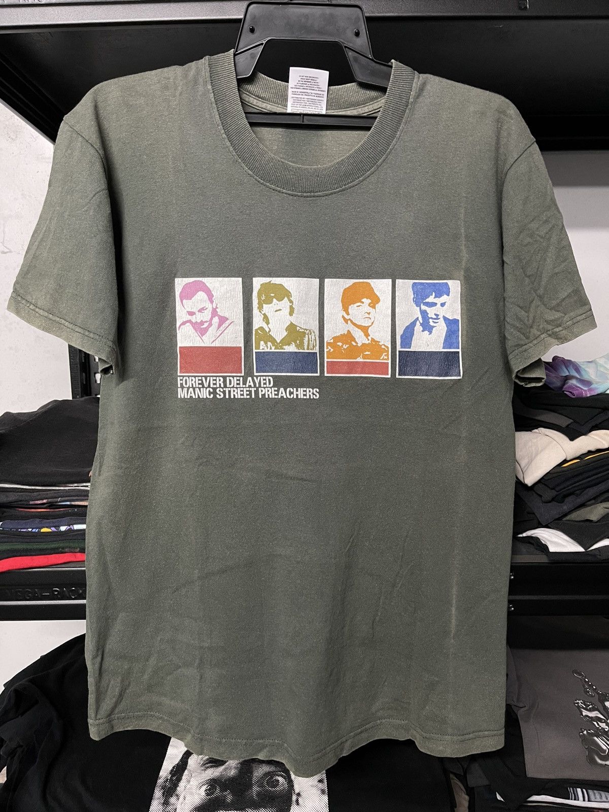 Band Tees × Vintage Vintage Manic Street Preachers Forever Delayed Sun Faded Tee Size US M / EU 48-50 / 2 - 1 Thumbnail