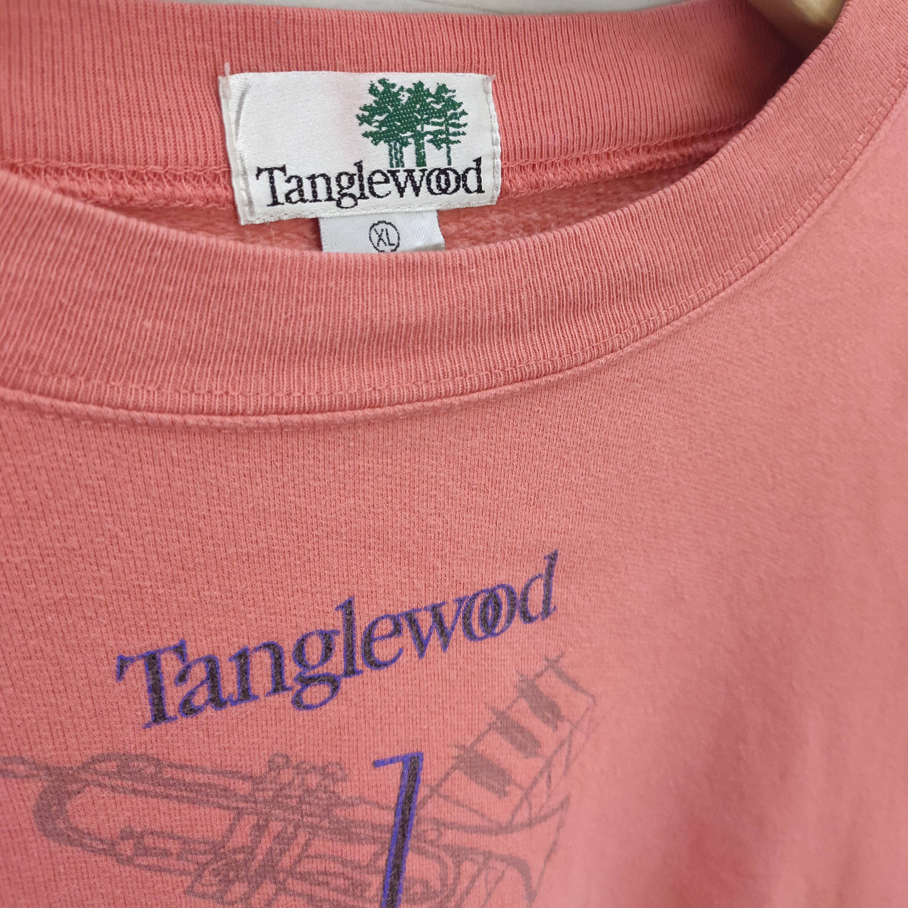 Japanese Brand Vtg 90s Tanglewoo Crewneck Vintage Jazz Music Sweater Size US XL / EU 56 / 4 - 6 Thumbnail