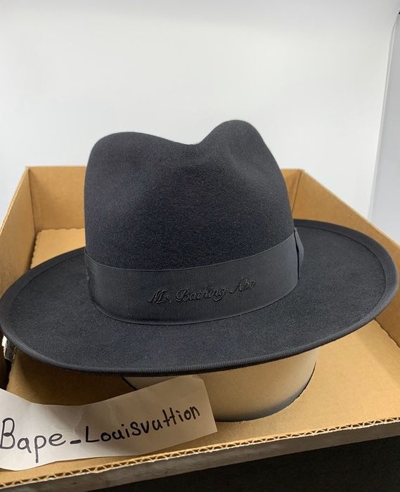 Bape Mr BATHING APE X STETSON] HAT 7G80-180-002 | Grailed