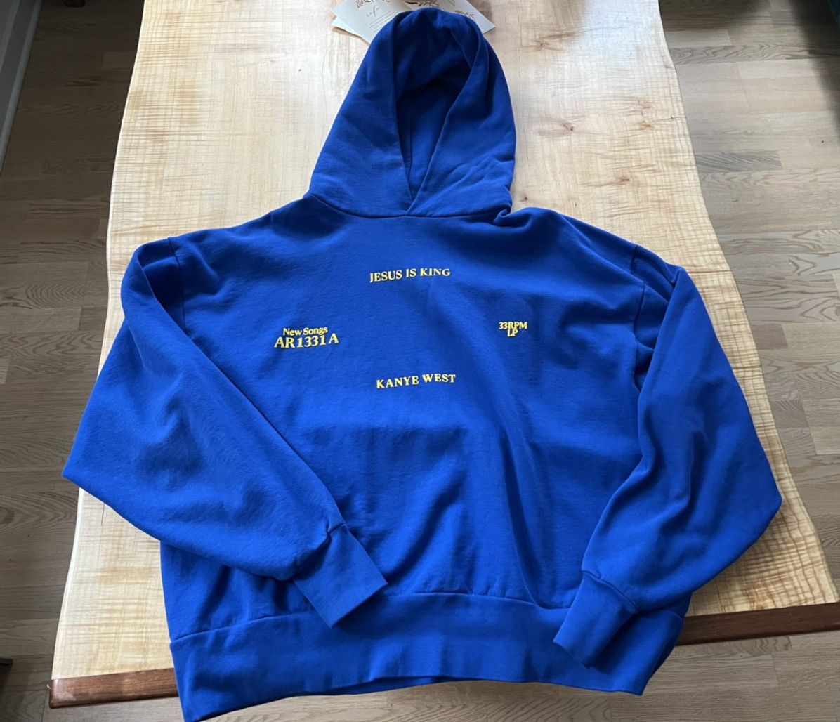Kanye West Kanye West Jesus is King Hoodie XL- Preowned Kanye West Kanye West Jesus is King Hoodie XL- Preowned