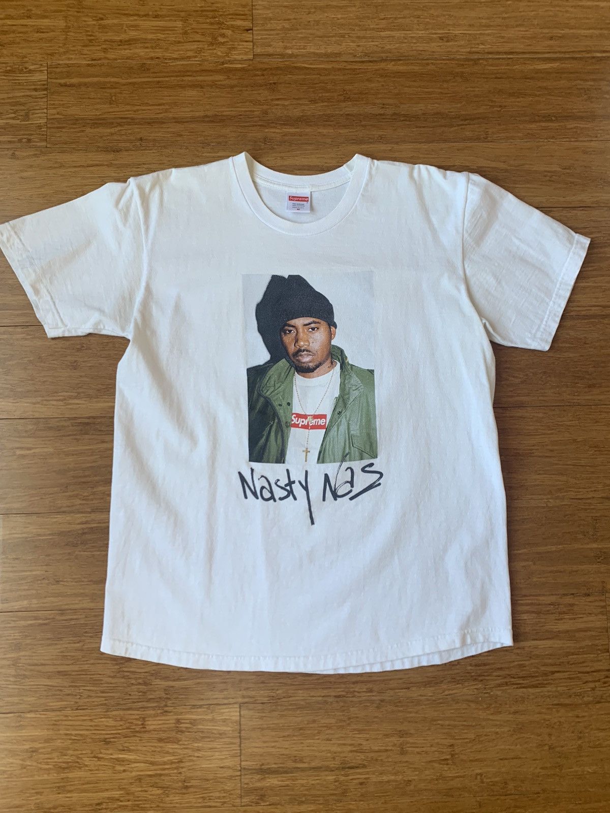 Supreme Nas Tee | Grailed