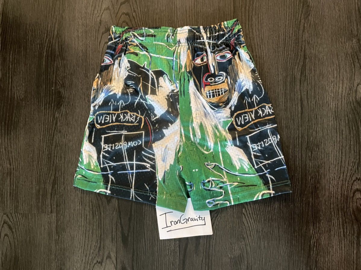 Bravest Studios Bravest Studios Jean-Michel Basquiat Shorts Green Size XS Size US 28 / EU 44 - 2 Thumbnail
