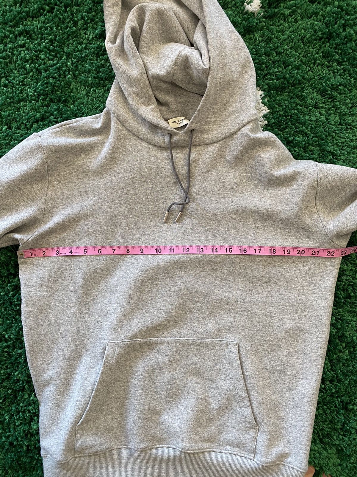 Saint Laurent Paris Saint Laurent Logo Hoodie Size US L / EU 52-54 / 3 - 5 Thumbnail