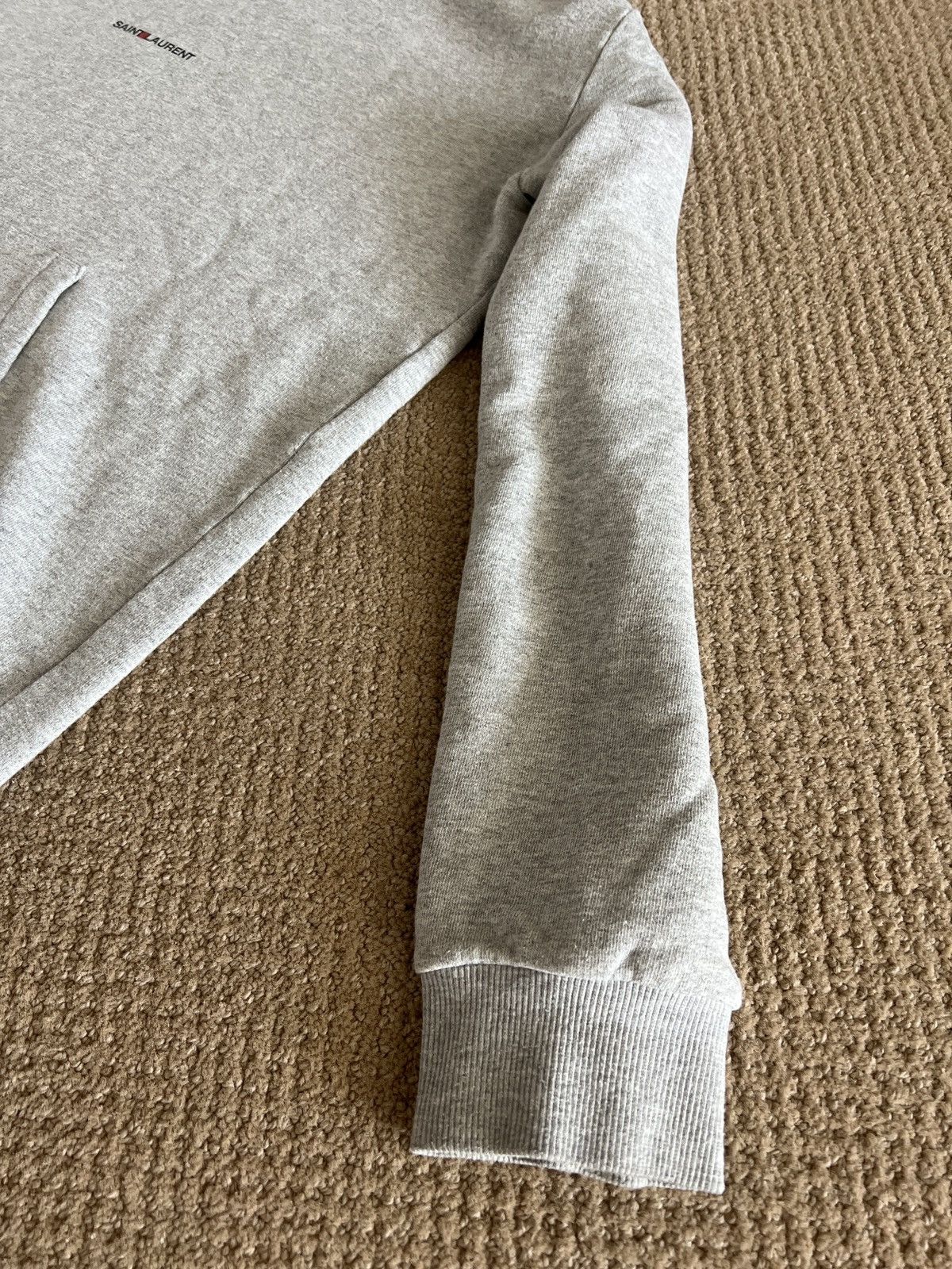 Saint Laurent Paris Saint Laurent Logo Hoodie Size US L / EU 52-54 / 3 - 12 Thumbnail