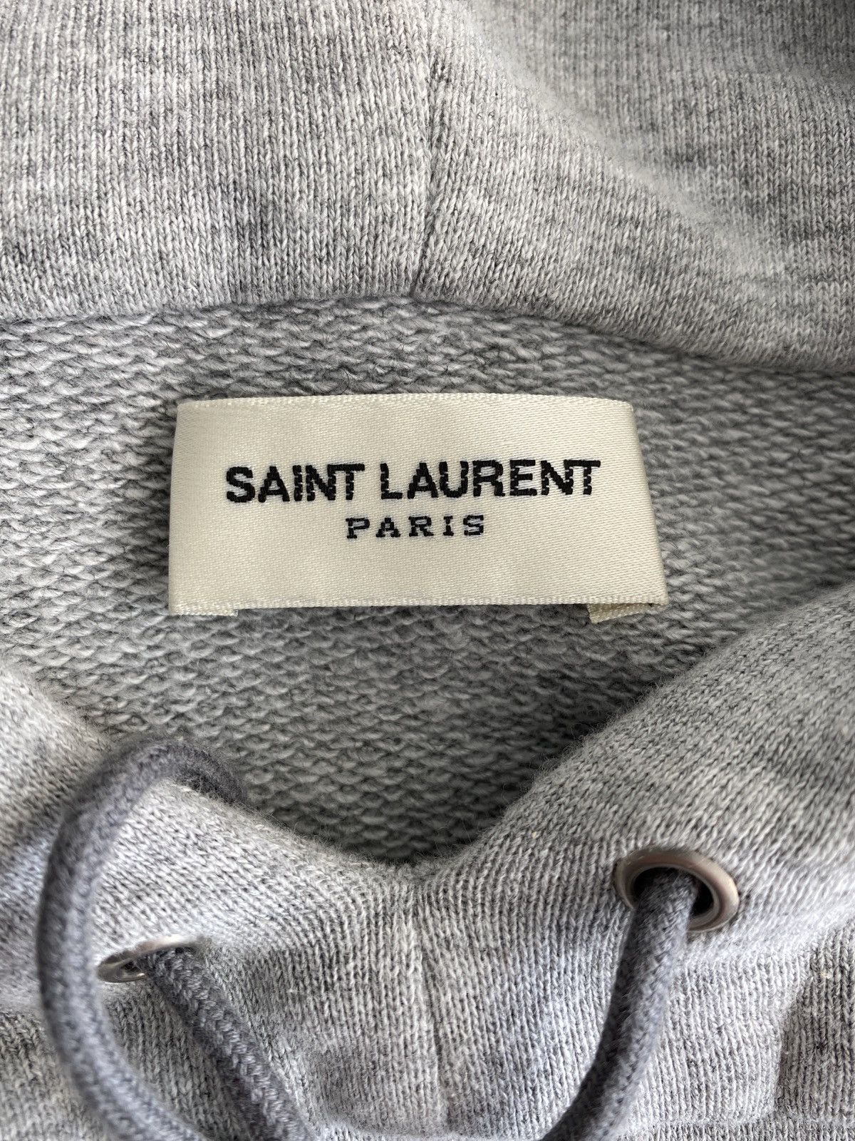 Saint Laurent Paris Saint Laurent Logo Hoodie Size US L / EU 52-54 / 3 - 10 Thumbnail