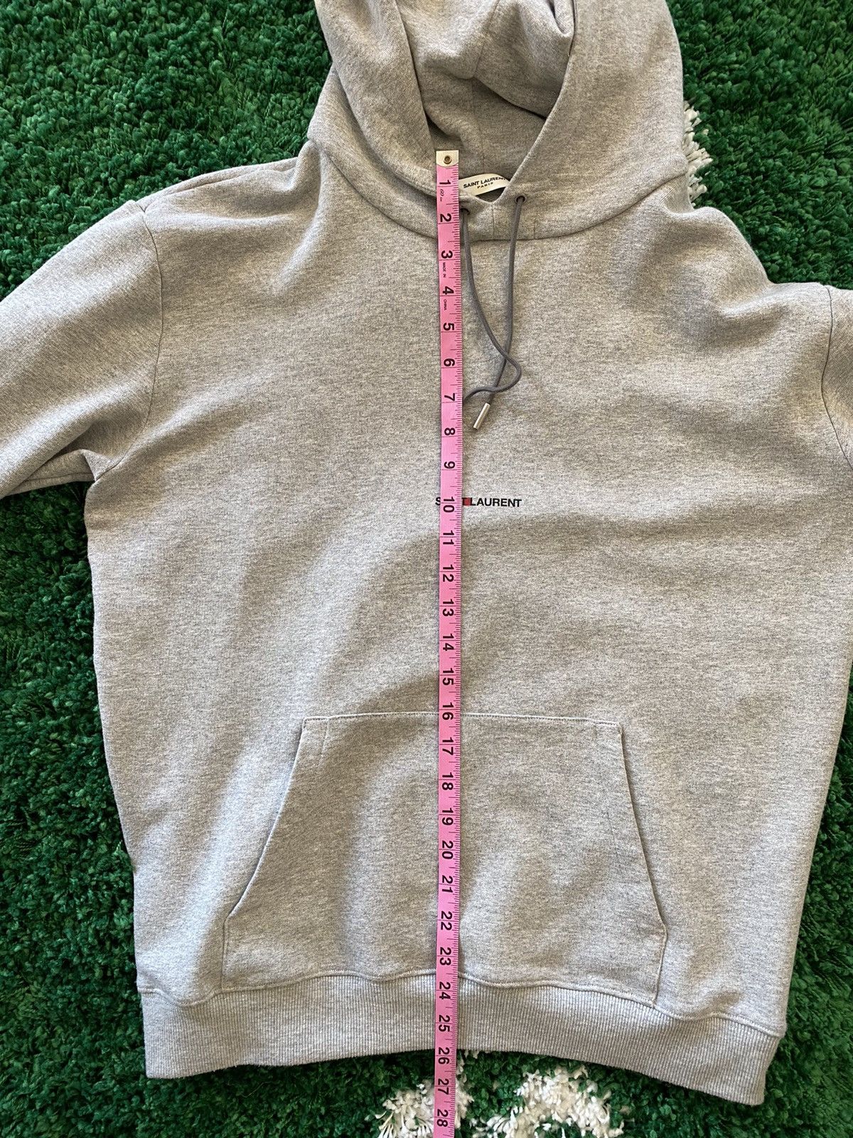 Saint Laurent Paris Saint Laurent Logo Hoodie Size US L / EU 52-54 / 3 - 6 Thumbnail