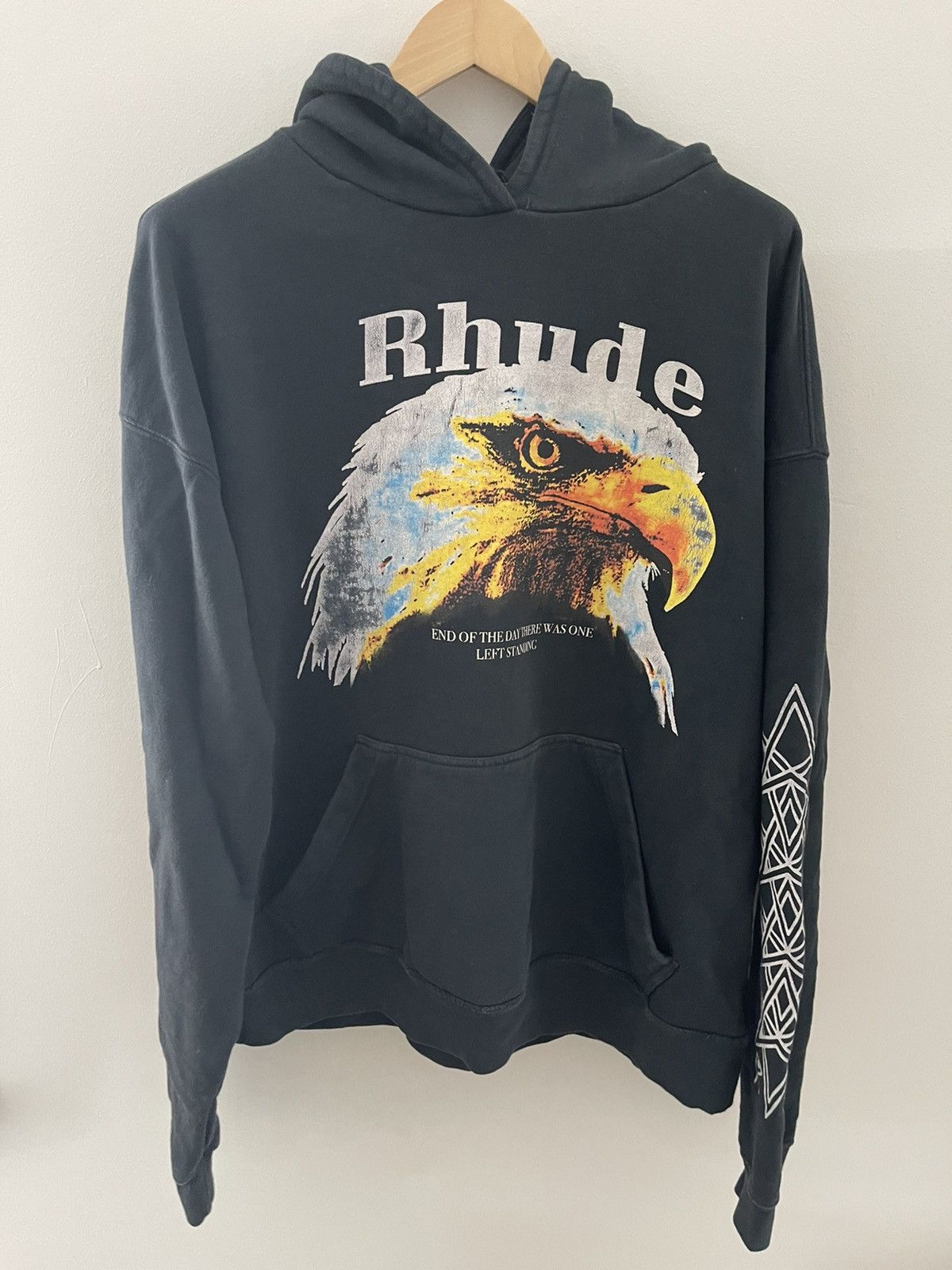 Rhude Rhude Bald Eagle Hoodie Grailed