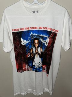 VLONE x POP SMOKE Cotton 'The Woo' Short Sleeve T-Shirt - White - GBNY
