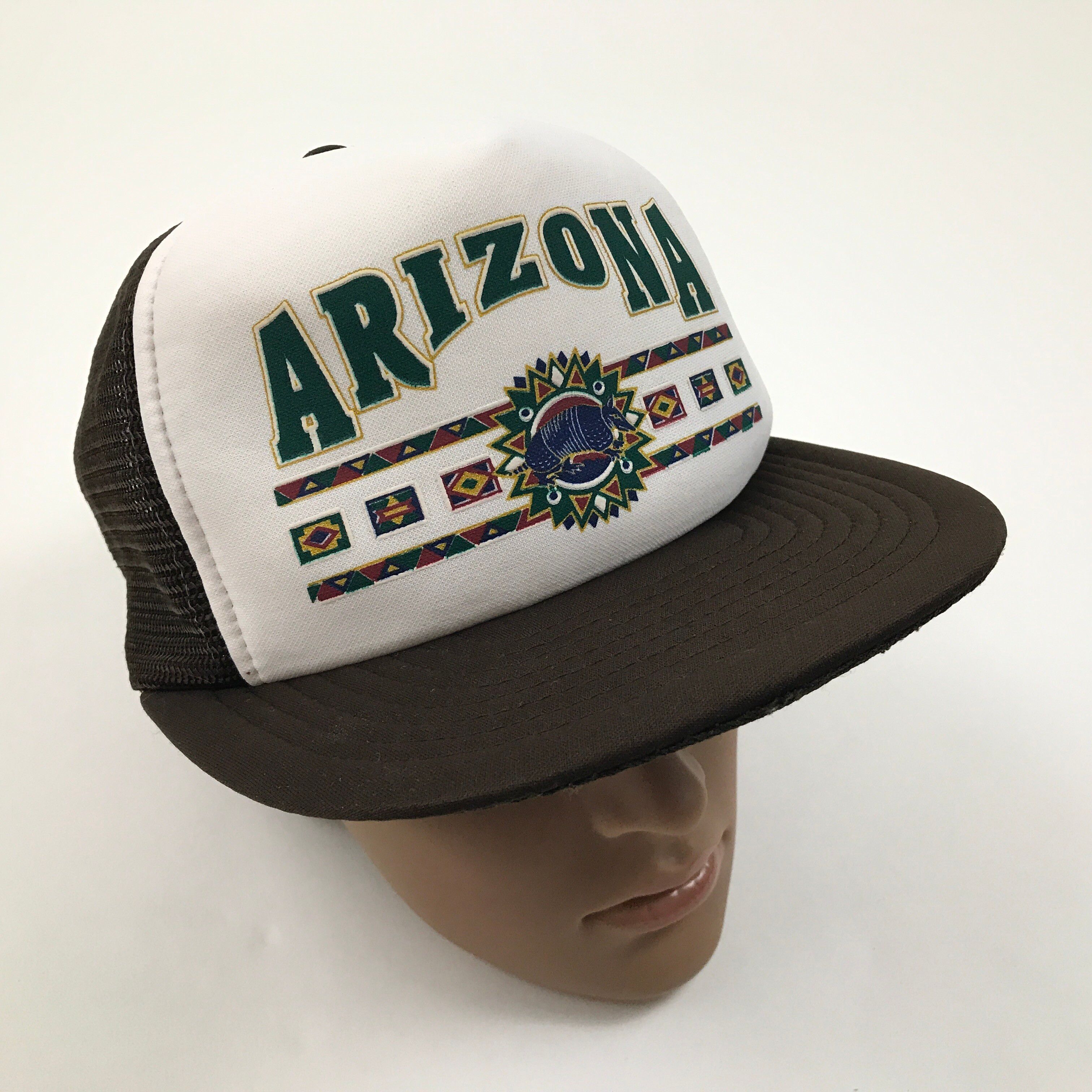 Vintage VINTAGE Arizona Trucker Hat 80's Snapback FOAM Front South Size ONE SIZE - 1 Preview