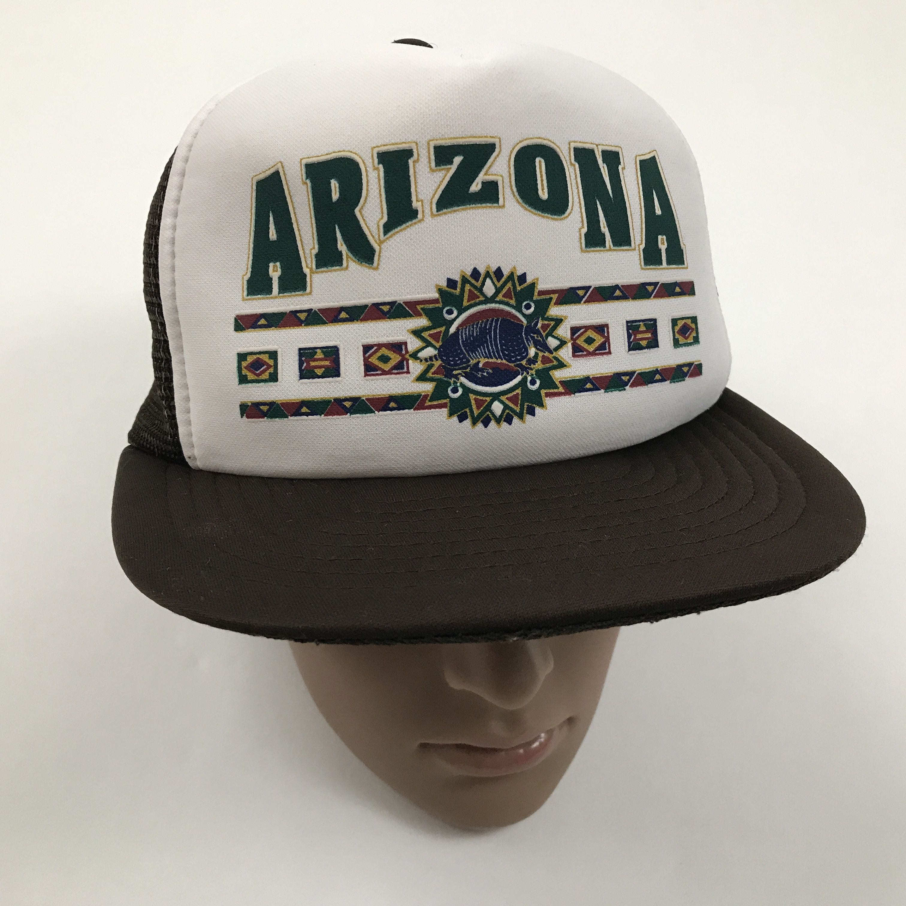 Vintage VINTAGE Arizona Trucker Hat 80's Snapback FOAM Front South Size ONE SIZE - 2 Preview