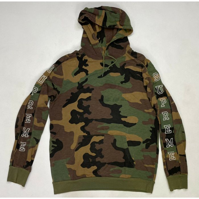 Supreme Box Logo Hooded Sweatshirt Camo Men's - FW16 - US