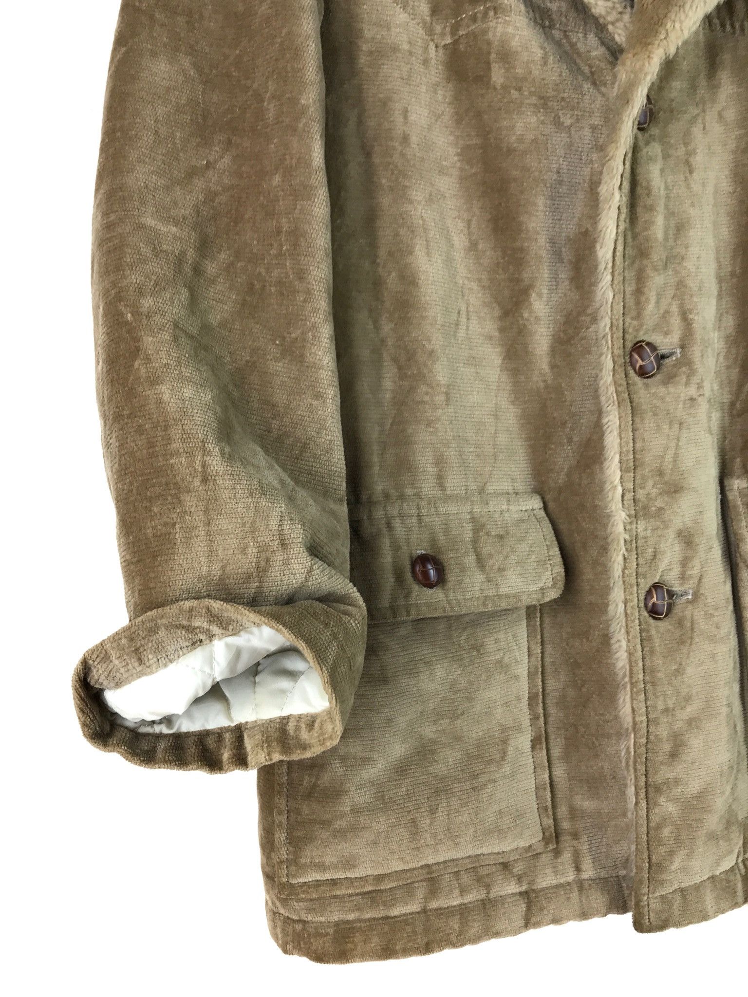 Japanese Brand MCCOY CASUAL HEAVY WINTER FAUX FUR COAT JACKET Size US S / EU 44-46 / 1 - 3 Thumbnail