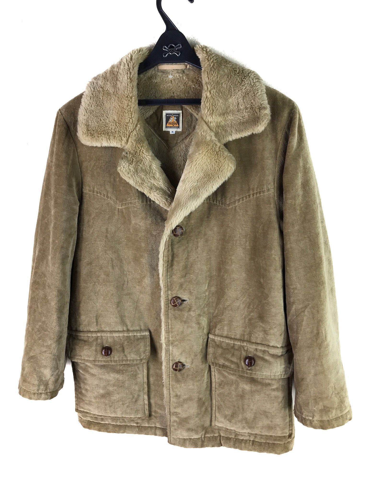 Japanese Brand MCCOY CASUAL HEAVY WINTER FAUX FUR COAT JACKET Size US S / EU 44-46 / 1 - 1 Thumbnail