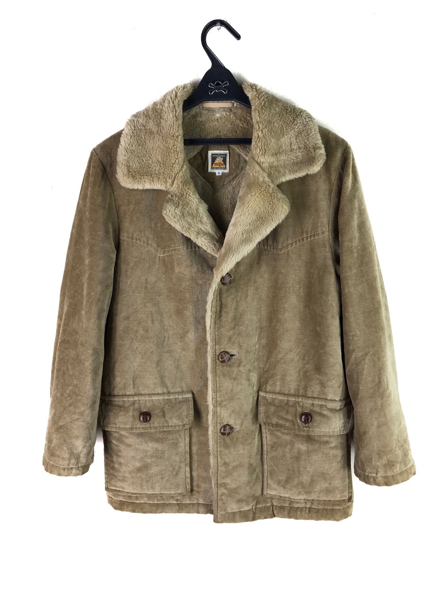 Japanese Brand MCCOY CASUAL HEAVY WINTER FAUX FUR COAT JACKET Size US S / EU 44-46 / 1 - 2 Thumbnail