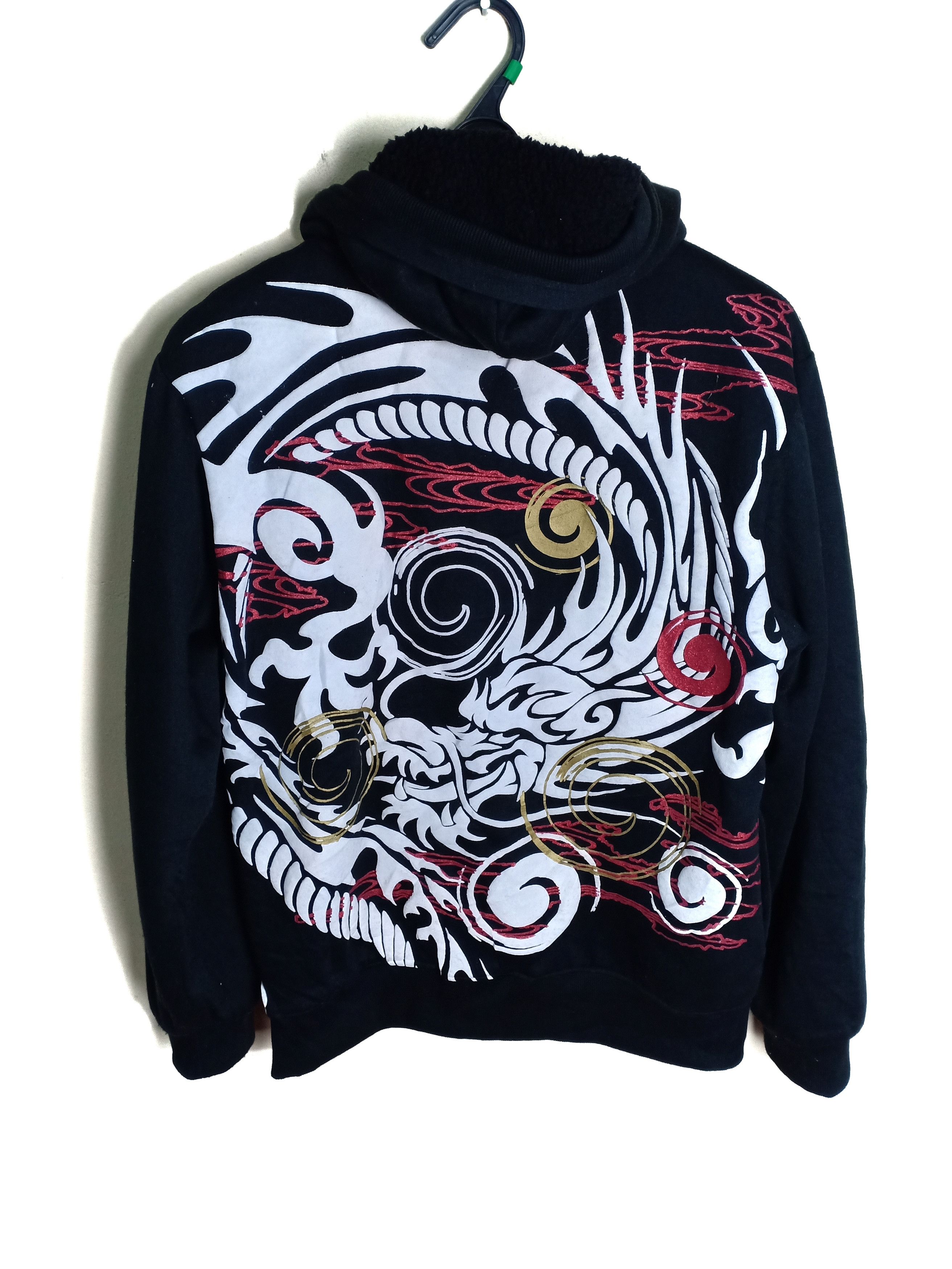 Japanese Brand Japanese Sukajan Dragon Big Logo Sweater Hoodie Size US S / EU 44-46 / 1 - 2 Thumbnail