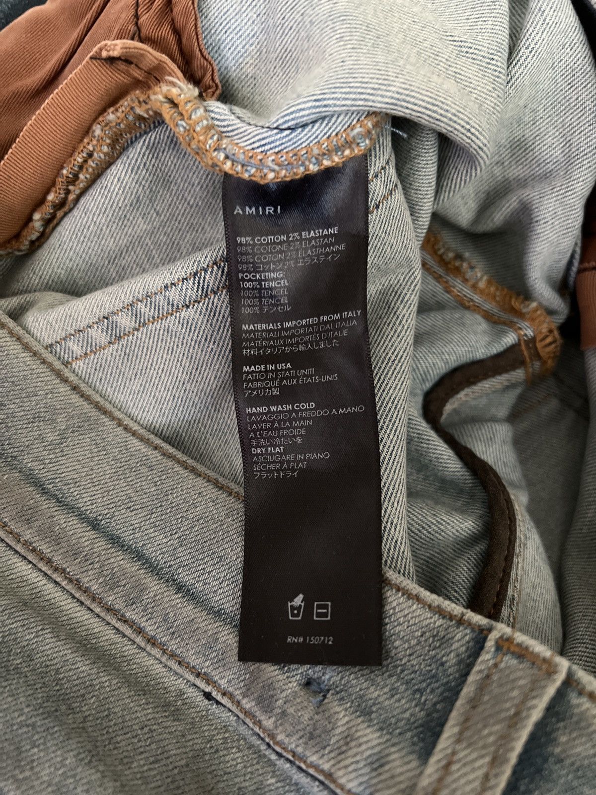 Amiri Amiri denim metallic indigo stack Size US 31 - 3 Thumbnail