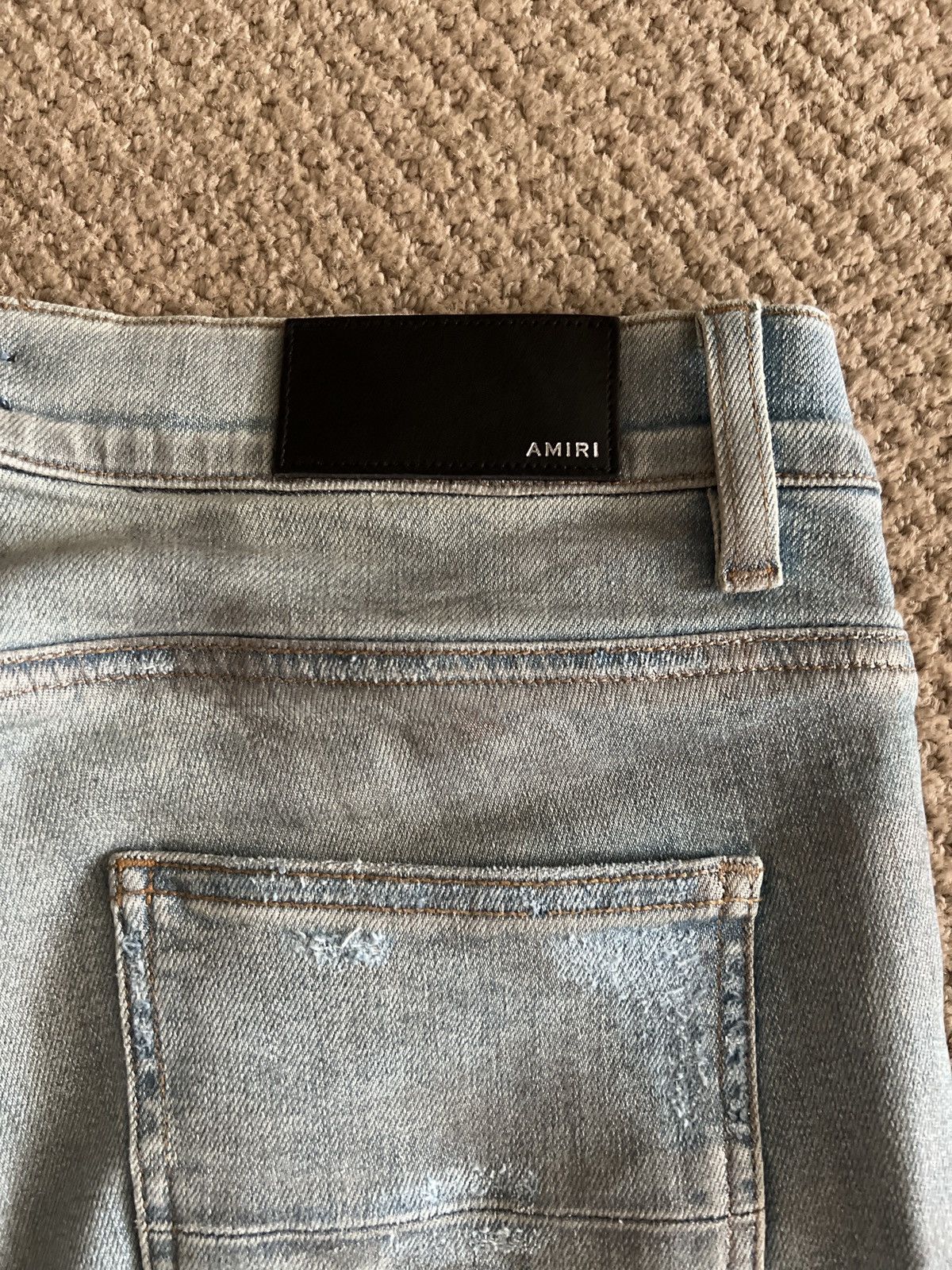 Amiri Amiri denim metallic indigo stack Size US 31 - 7 Thumbnail