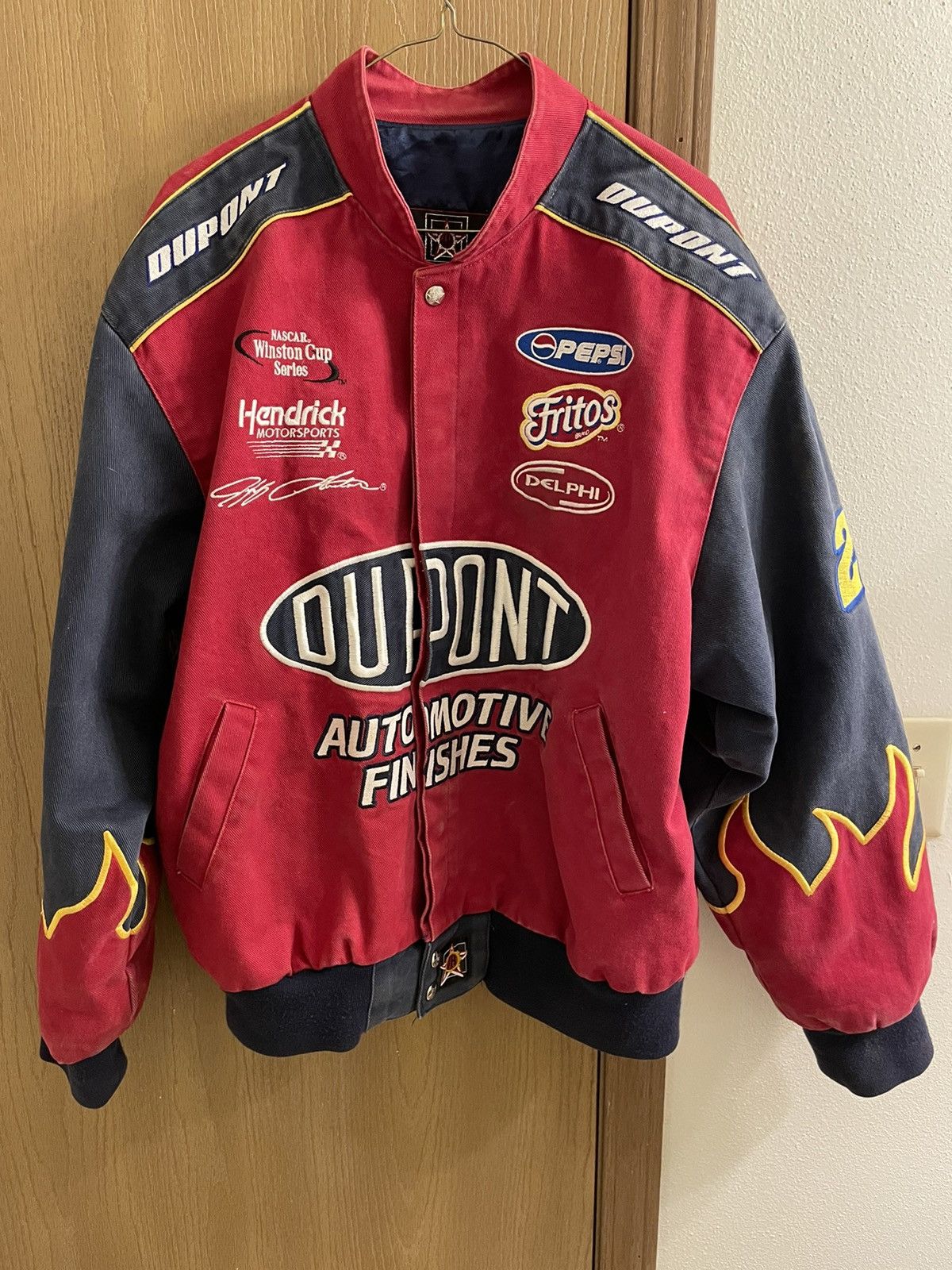 JH Design × NASCAR × Vintage Vintage Jeff Gordon DuPont NASCAR racing ...