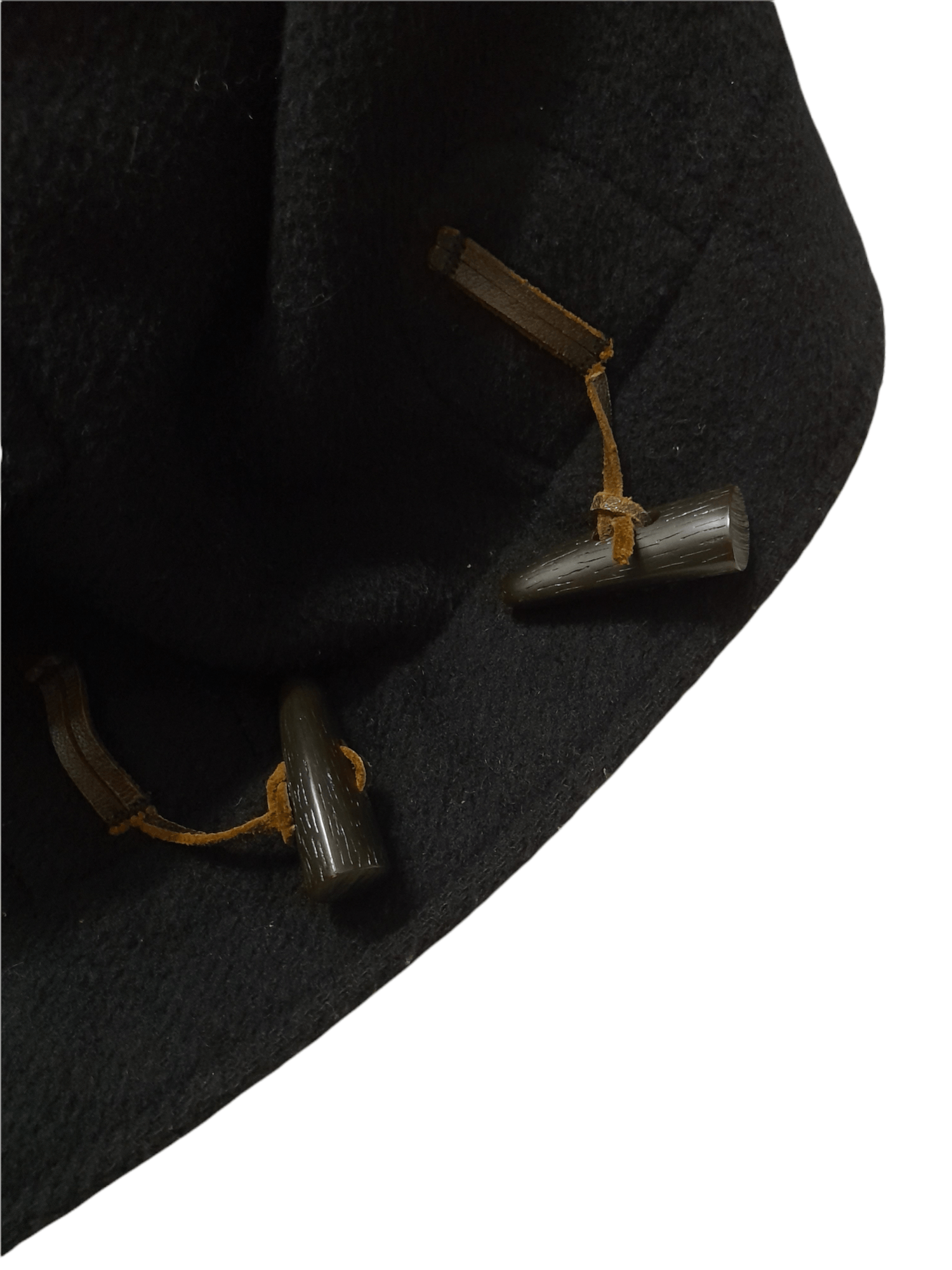 Comme des Garcons × Vintage CDG Comme des Garcons Duffle Wool Jacket Black Tag (D847) Size US S / EU 44-46 / 1 - 10 Thumbnail