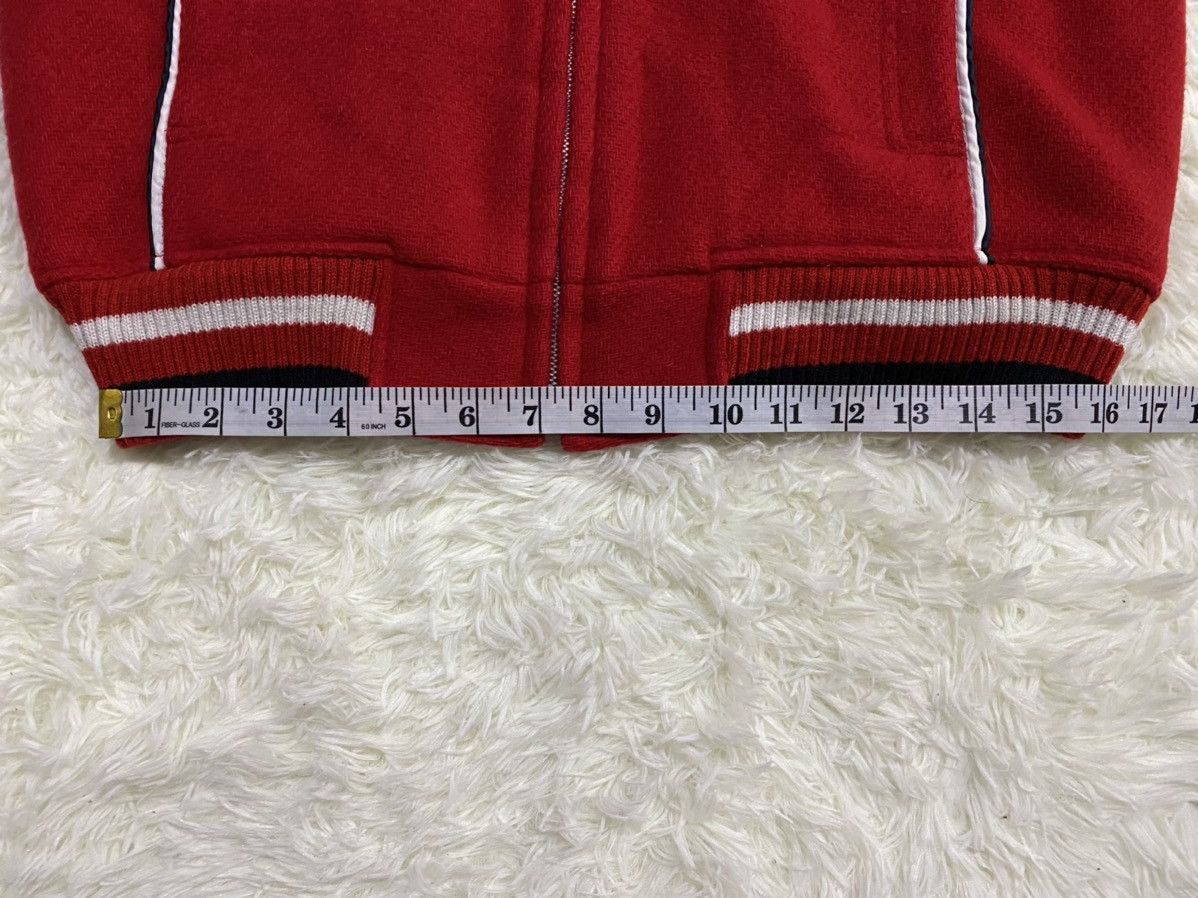 Japanese Brand Casual White Line Custom Patches Wool Blend Jacket Size US M / EU 48-50 / 2 - 16 Thumbnail