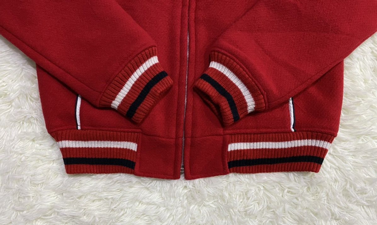 Japanese Brand Casual White Line Custom Patches Wool Blend Jacket Size US M / EU 48-50 / 2 - 8 Thumbnail