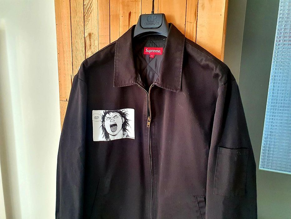 Supreme Supreme x Akira Work Jacket black | Grailed