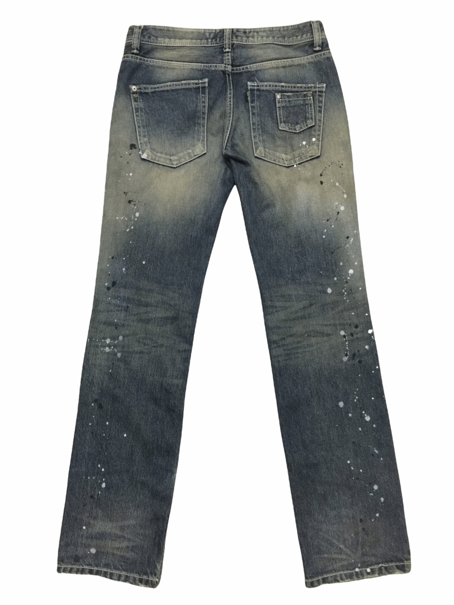 Japanese Brand Daisy Distressed Denim Size US 30 / EU 46 - 6 Thumbnail