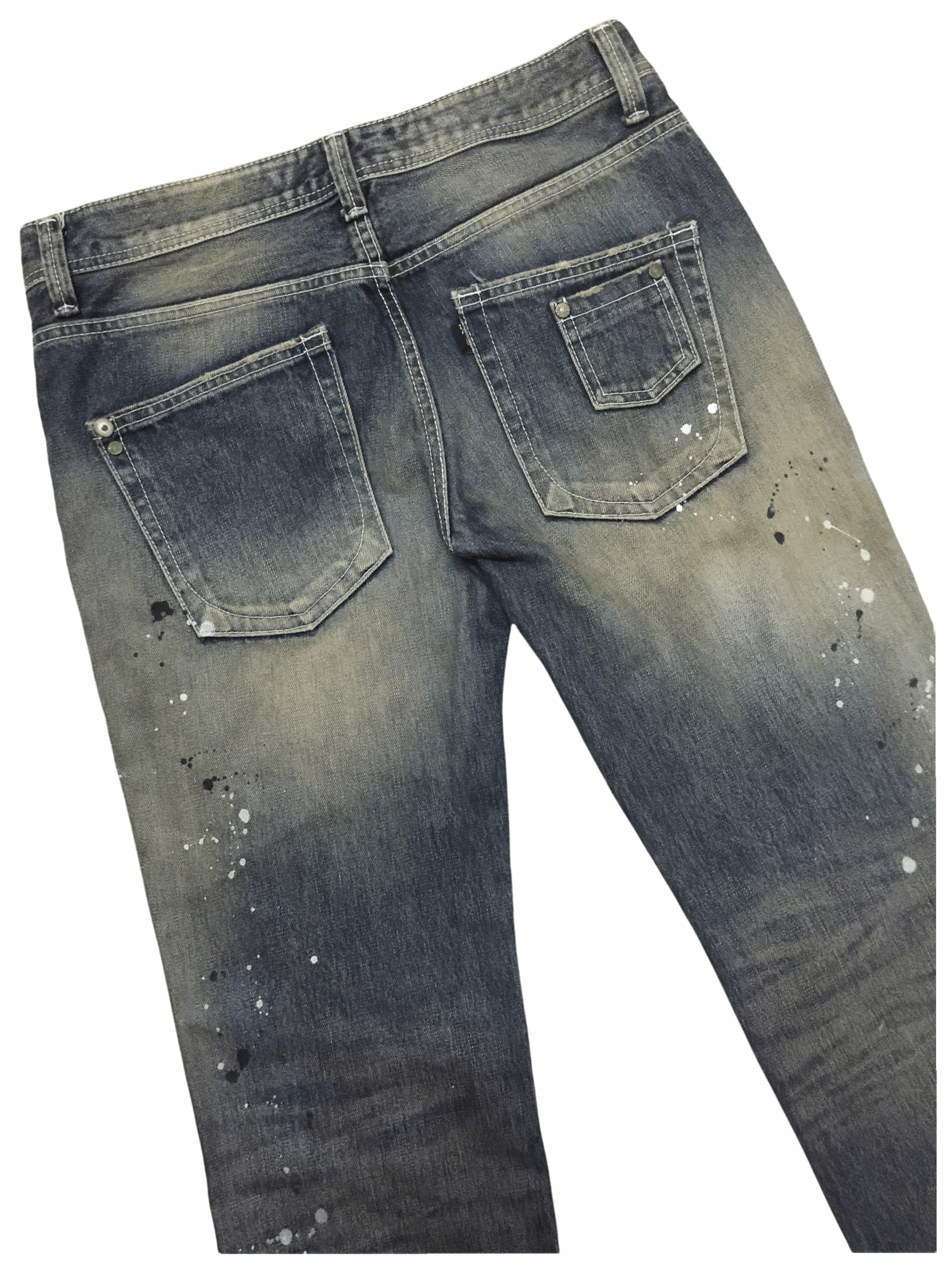 Japanese Brand Daisy Distressed Denim Size US 30 / EU 46 - 9 Thumbnail