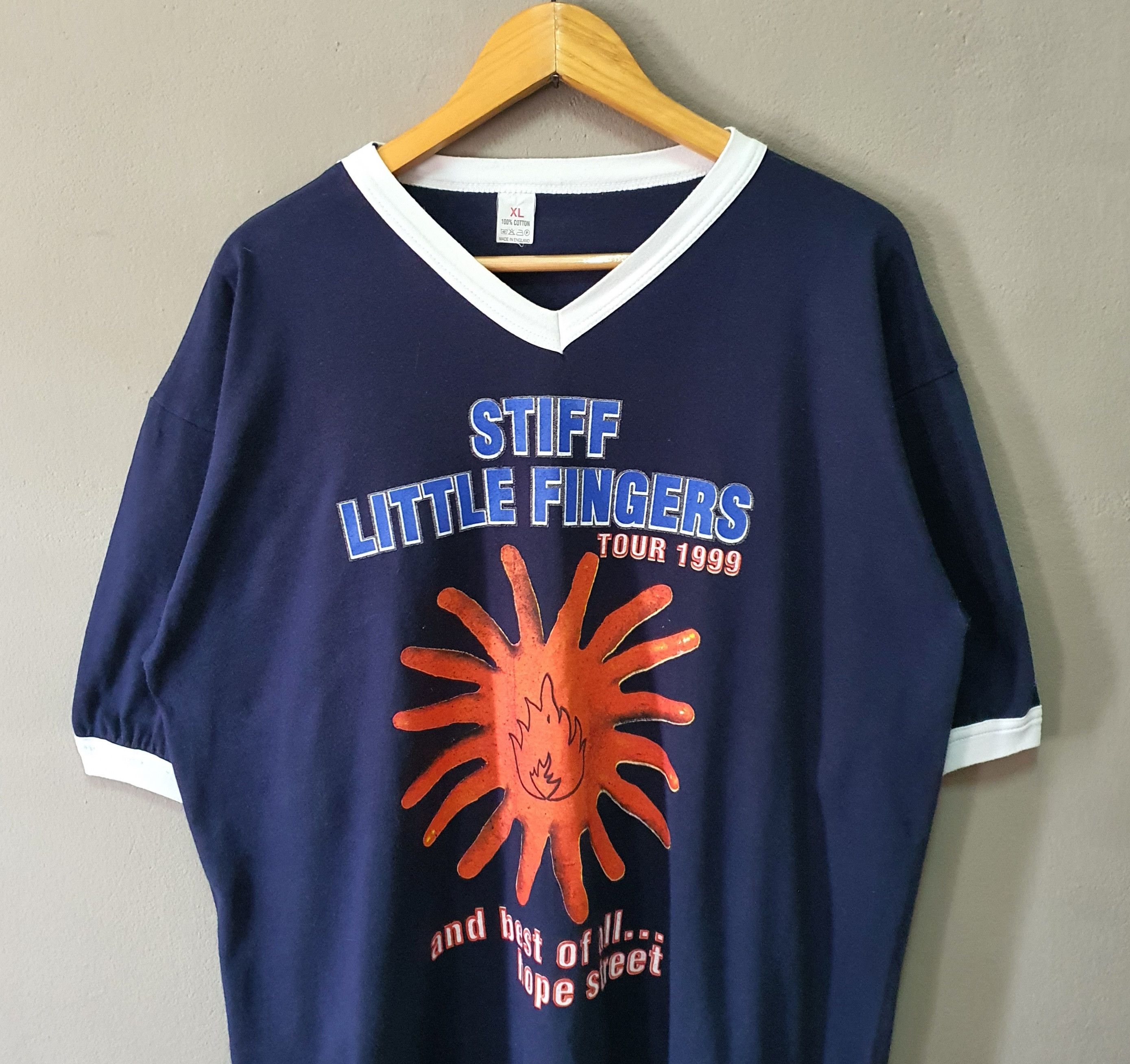 Band Tees 1999 Stiff Little Fingers UK Tour T shirt SLF XL Size US XL / EU 56 / 4 - 3 Thumbnail