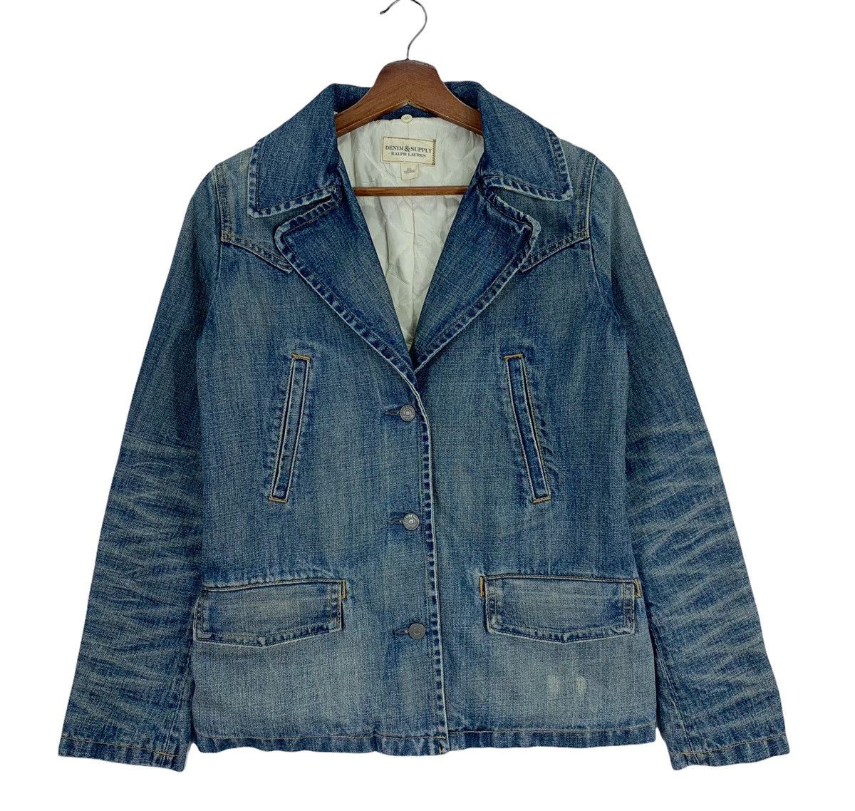 A9029/美品 秋冬 Denim & Supply Ralph Lauren Denim & Supply Ralph Lauren Full Jean Jackets for Women