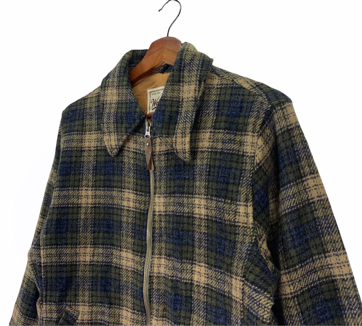 Vintage Woolrich Woolen Mills Tartan Women Wool Jacket